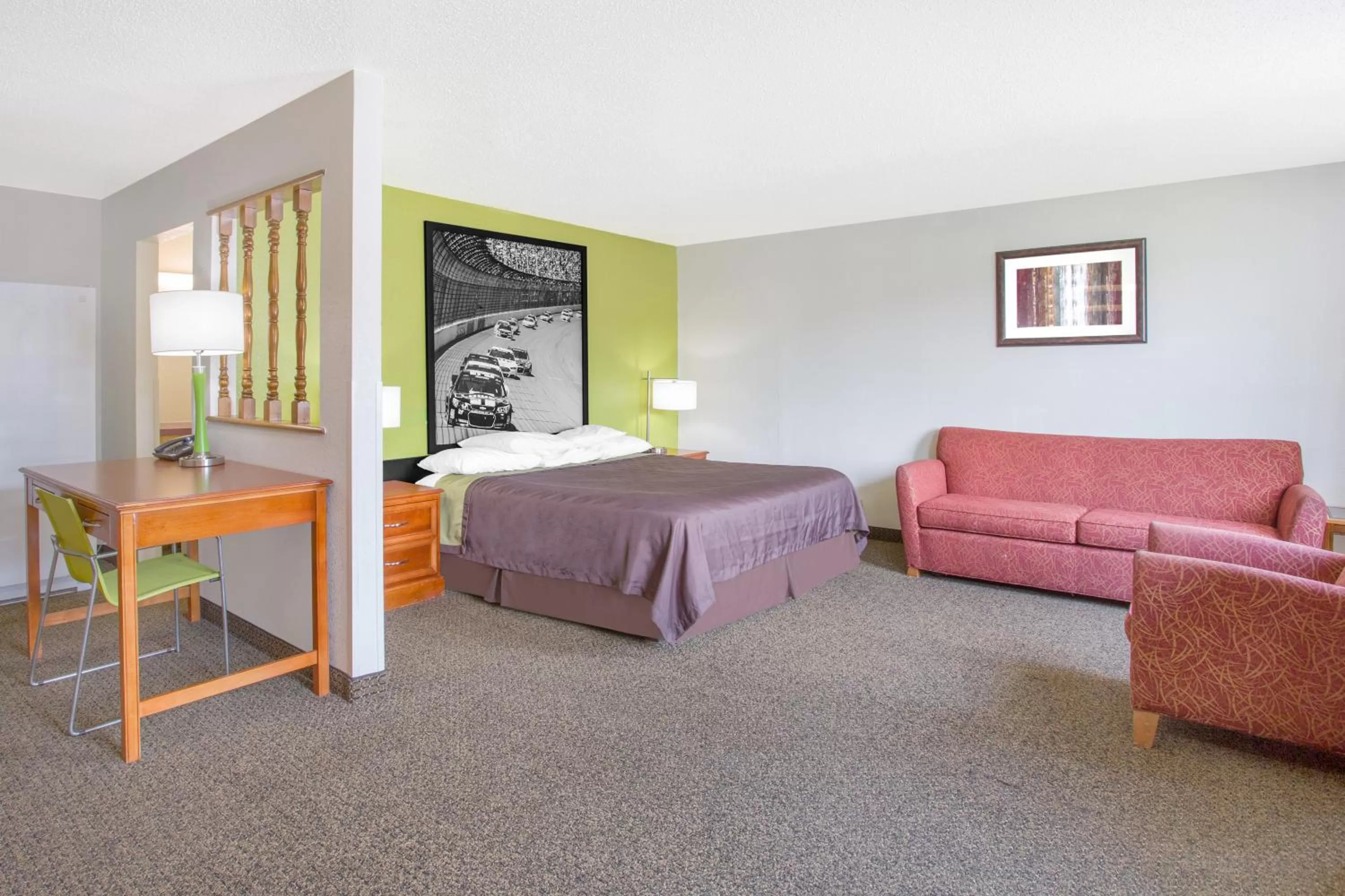 King Suite- Non-Smoking in Super 8 by Wyndham South Boston VA