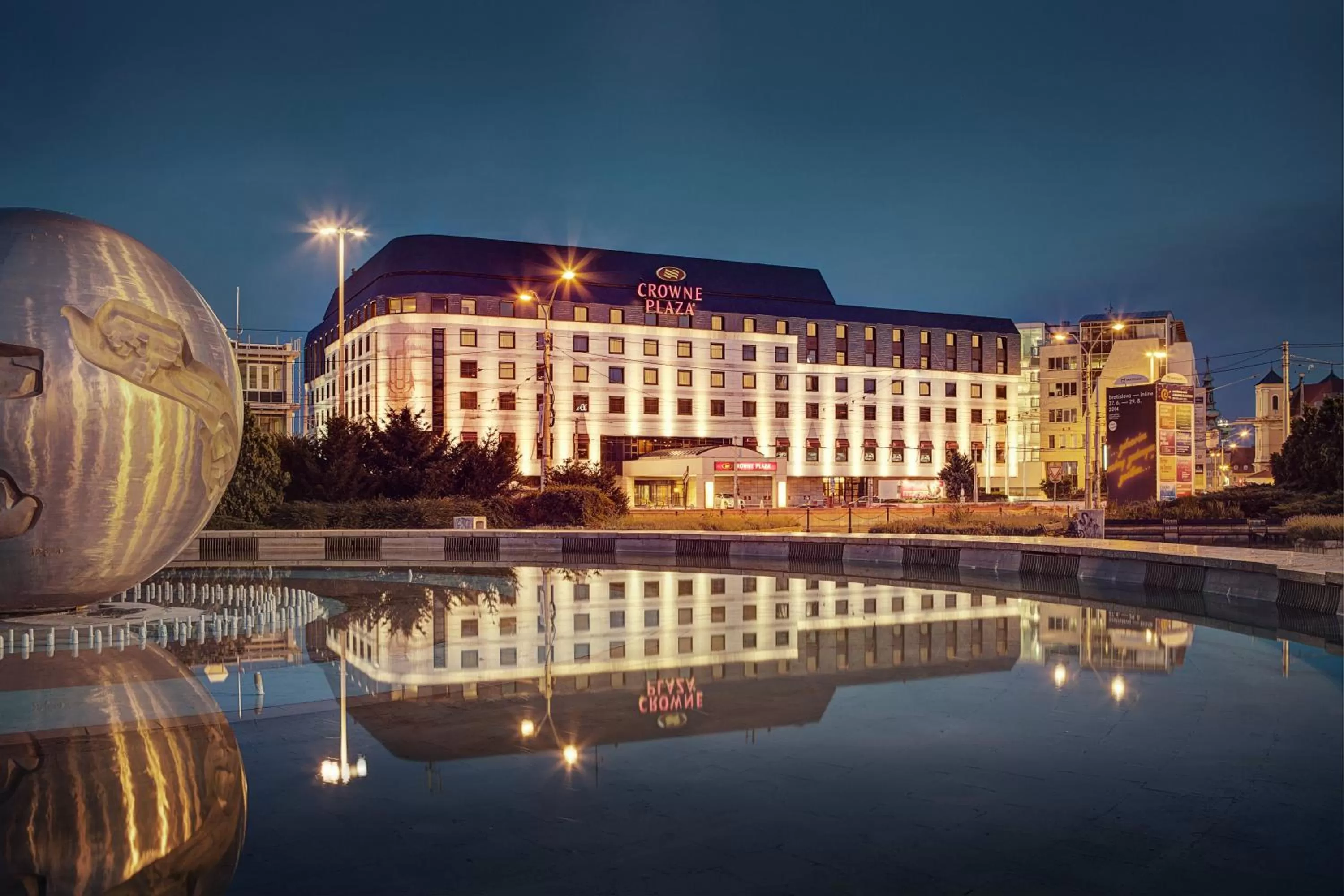Property building in Crowne Plaza Bratislava by IHG