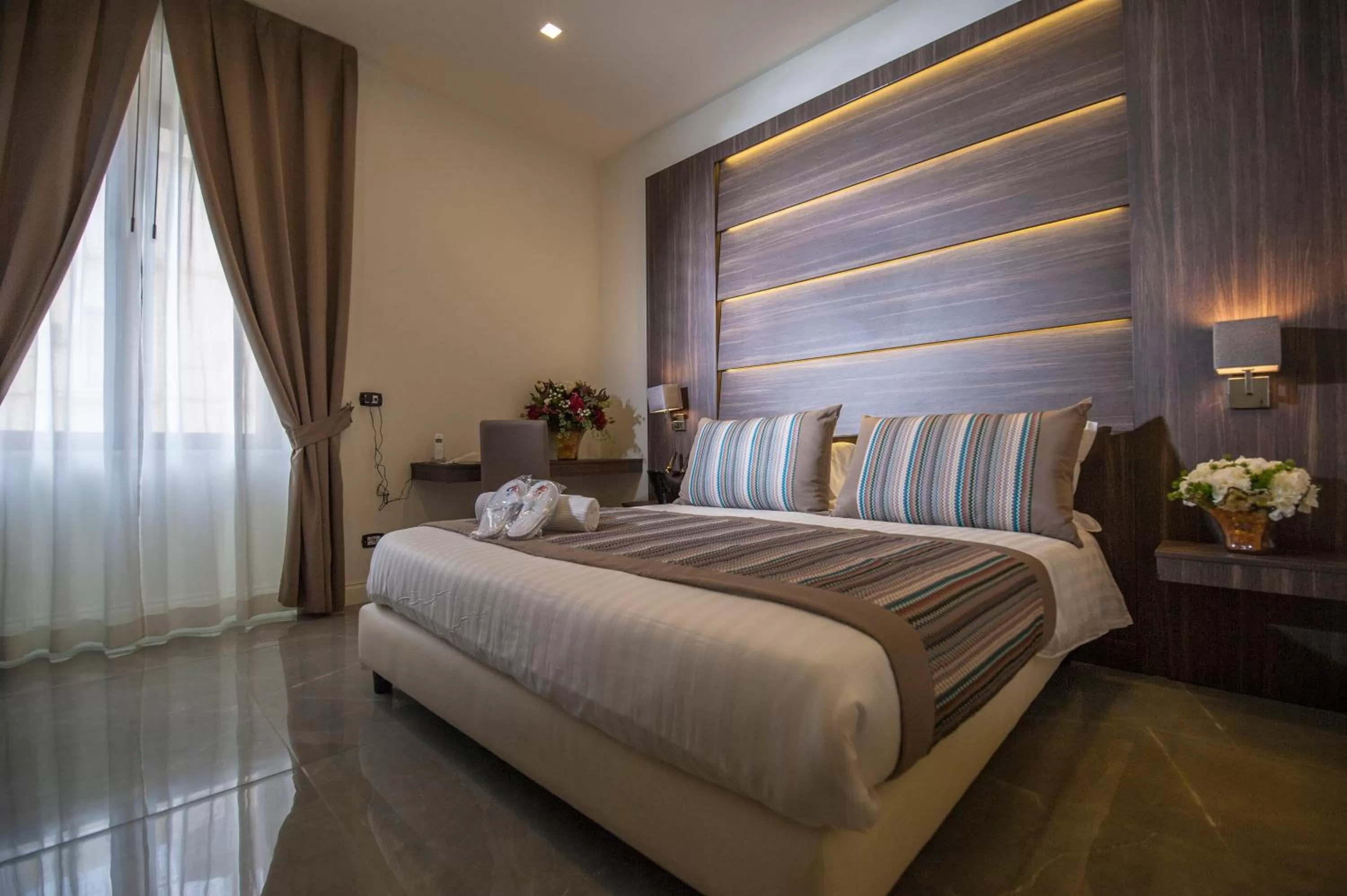 Bedroom, Bed in Palazzo Firenze