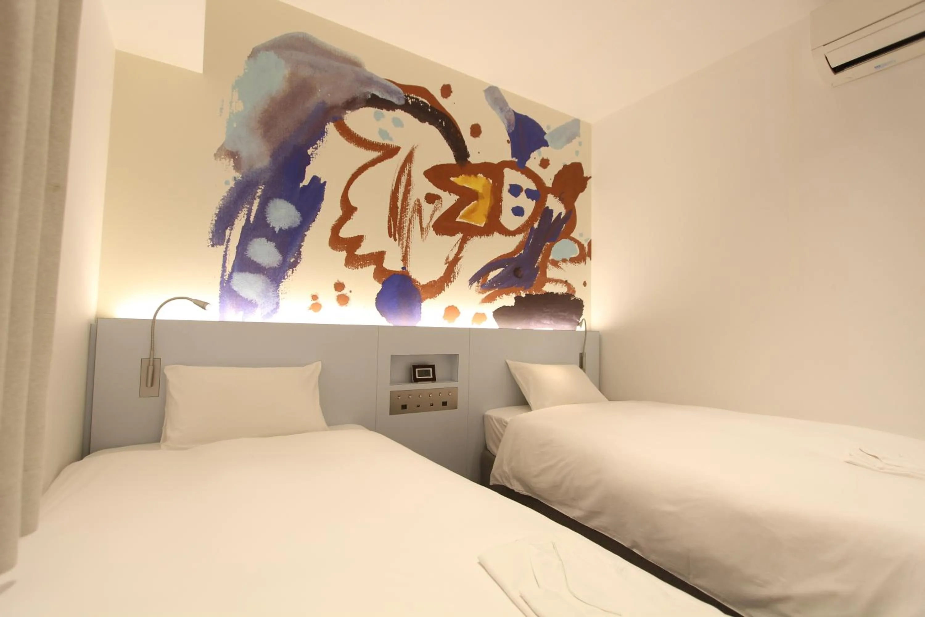 Bed in KOKO HOTEL Osaka Namba Ebisucho