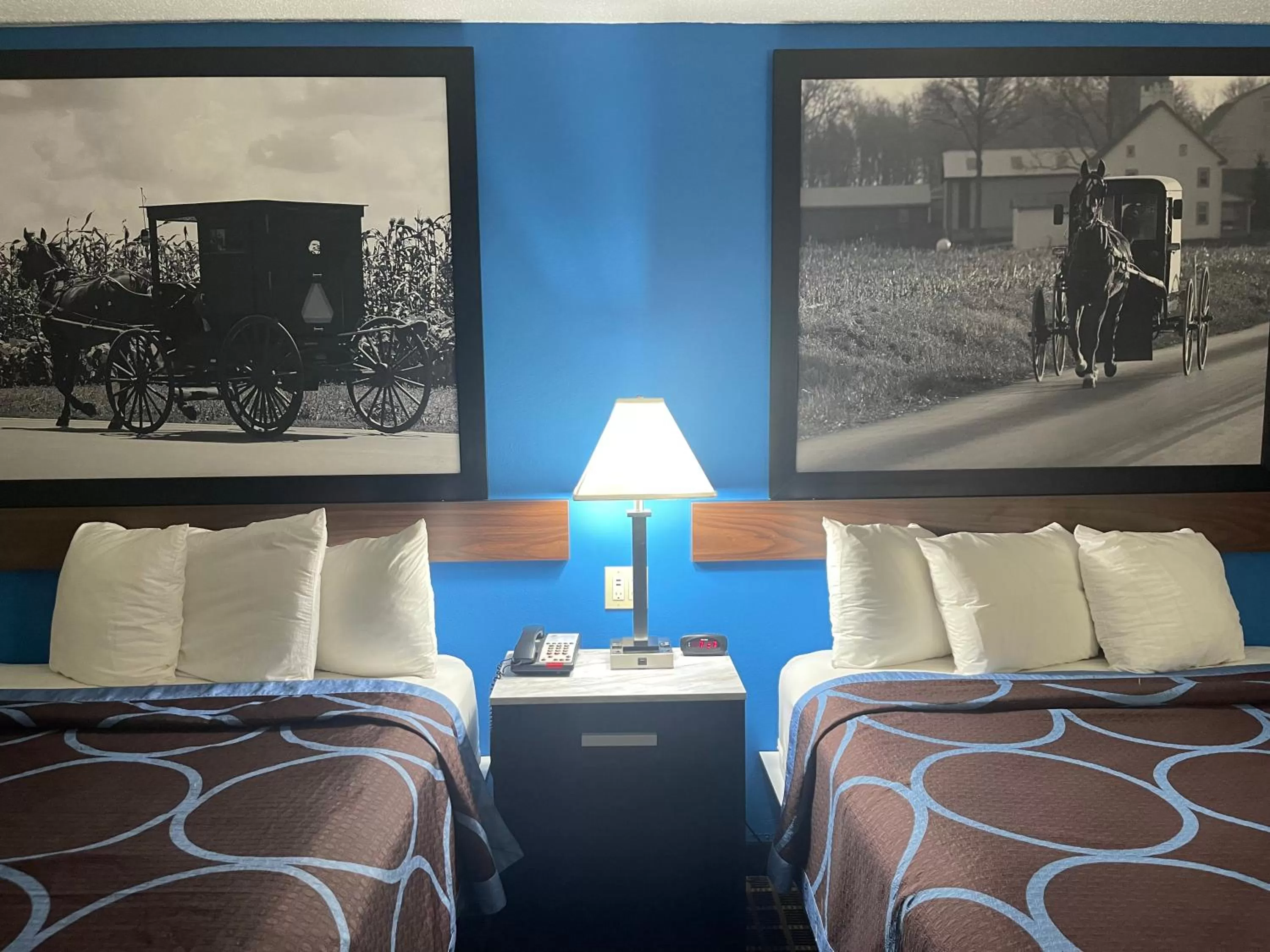 Bed in Rodeway Inn Elkhart