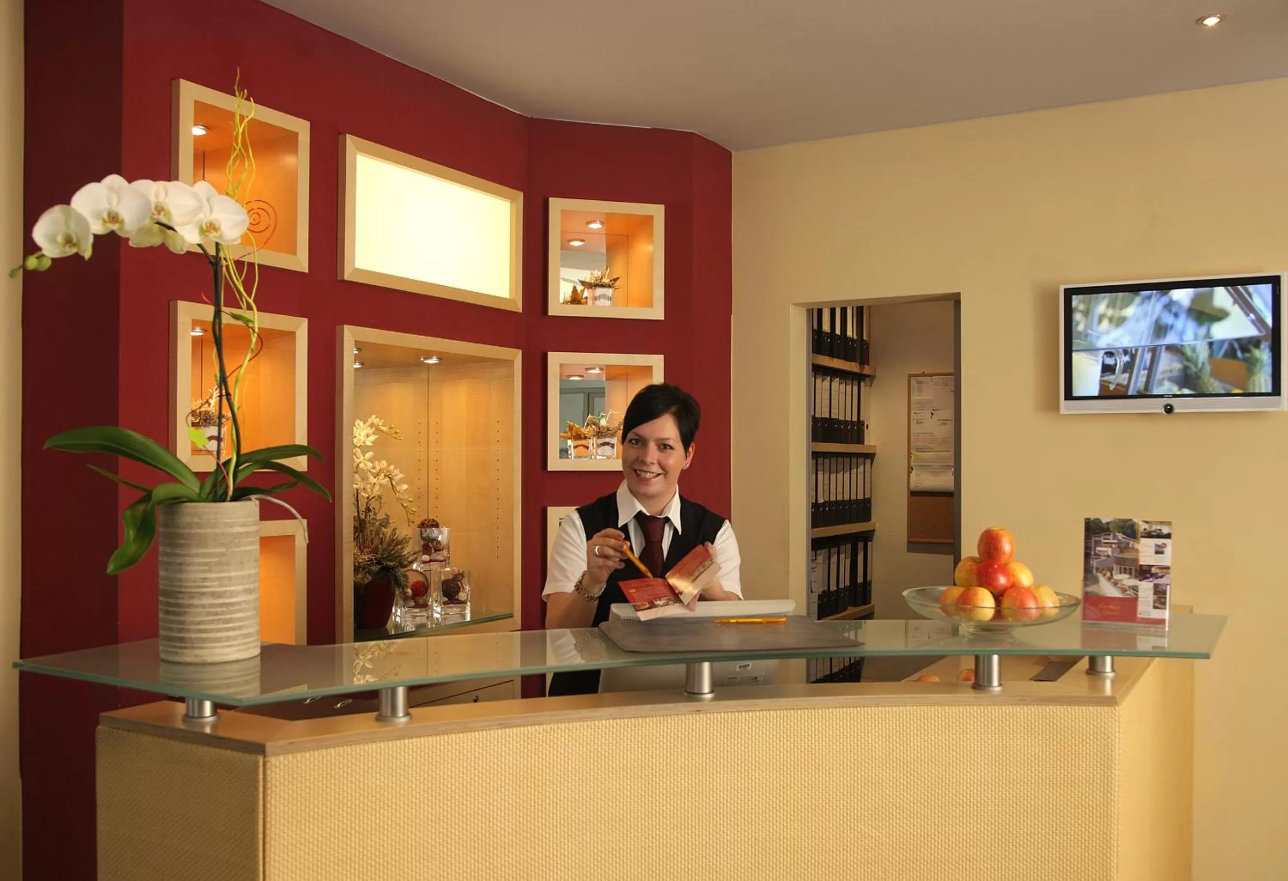 Lobby or reception in Hotel Forsthaus Grüna Betreibergesellschaft mbH