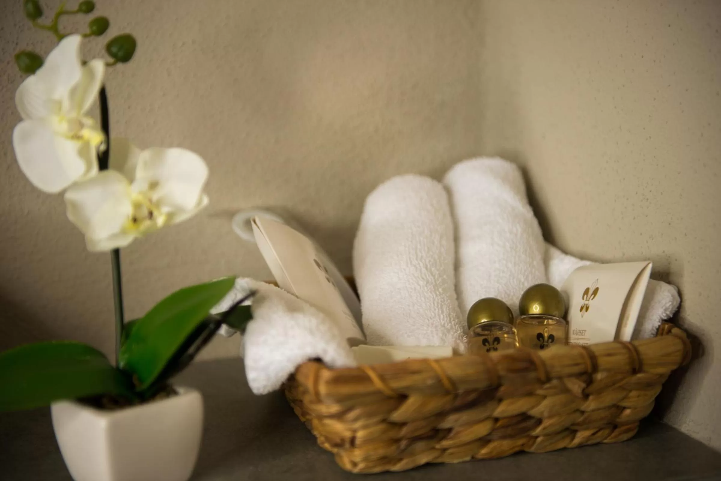 Bathroom in Hotel Restaurant Brigitte