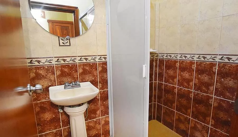 Bathroom in HOTEL EL CORAL