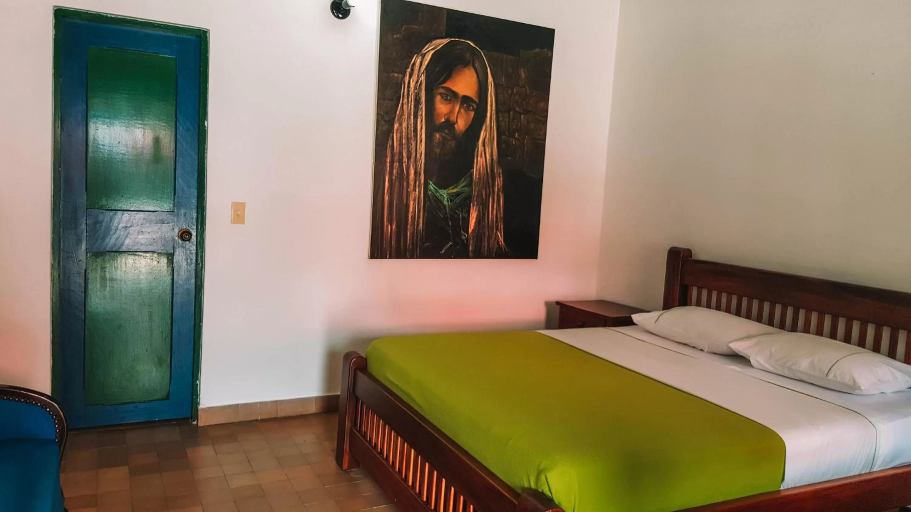 Bed in Hotel Hacienda la Bonita