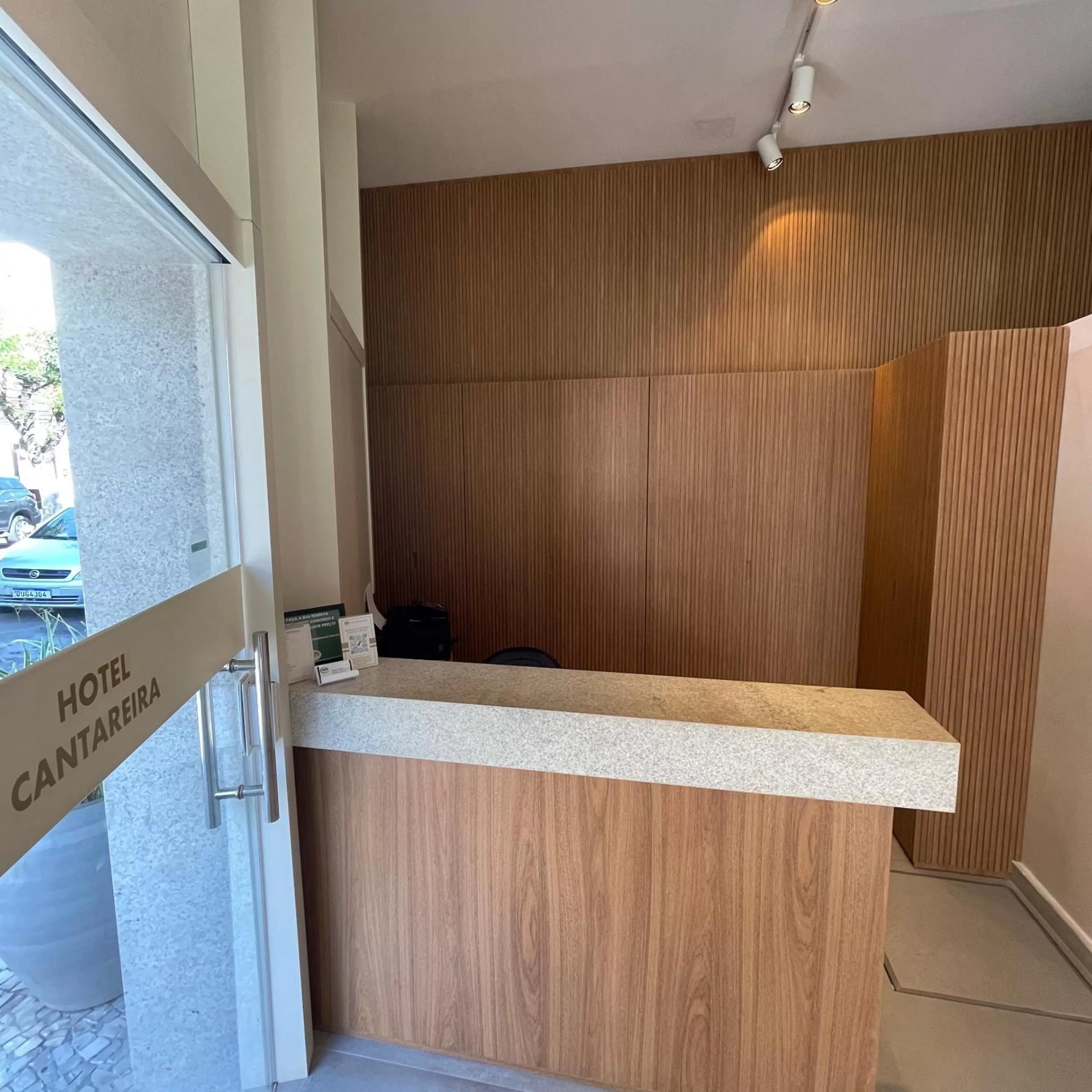 Lobby or reception in Hotel Cantareira