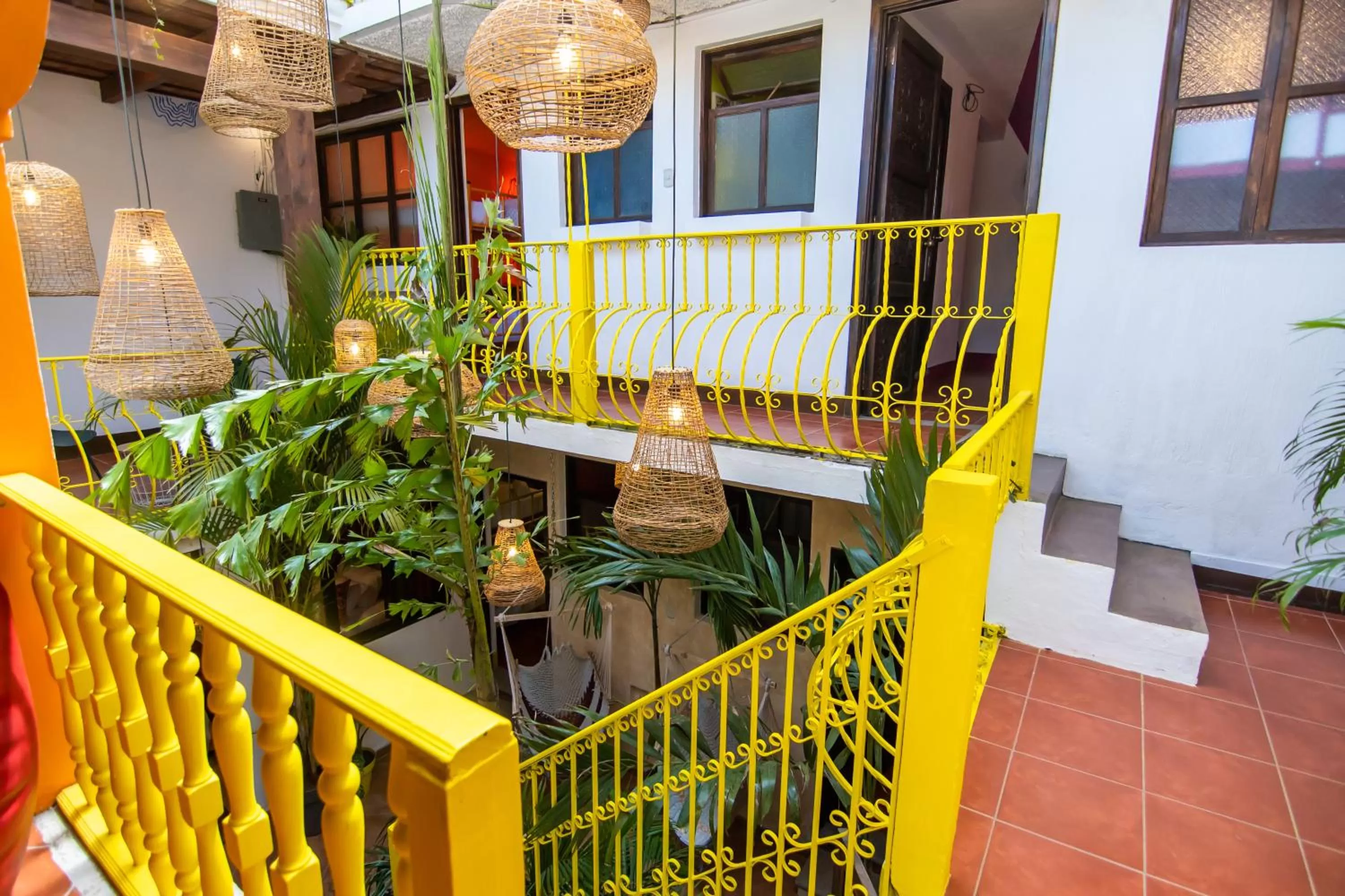 Patio in Why Not Hotel