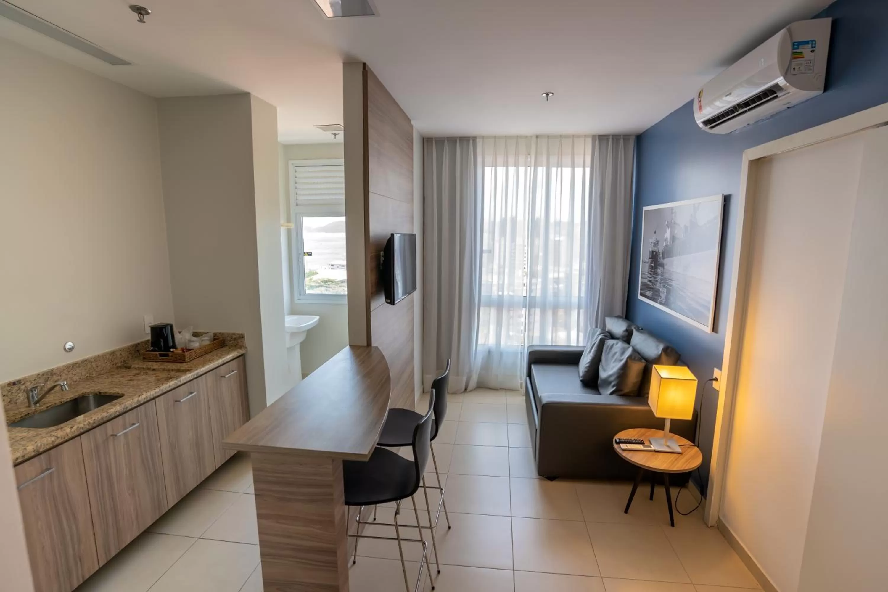 Living room in Comfort Hotel Santos