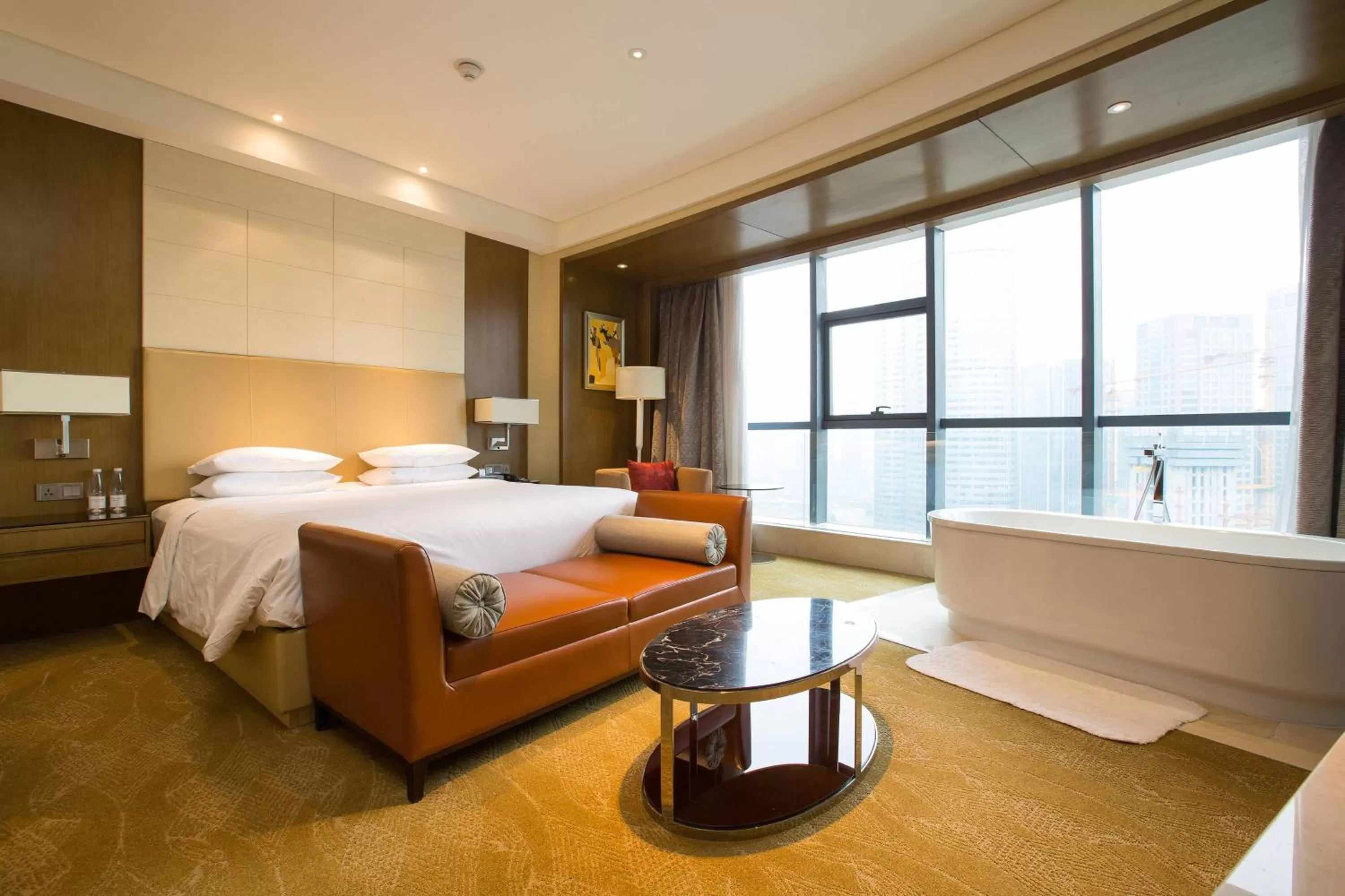 Photo of the whole room, Bed in Courtyard by Marriott Hangzhou Qianjiang