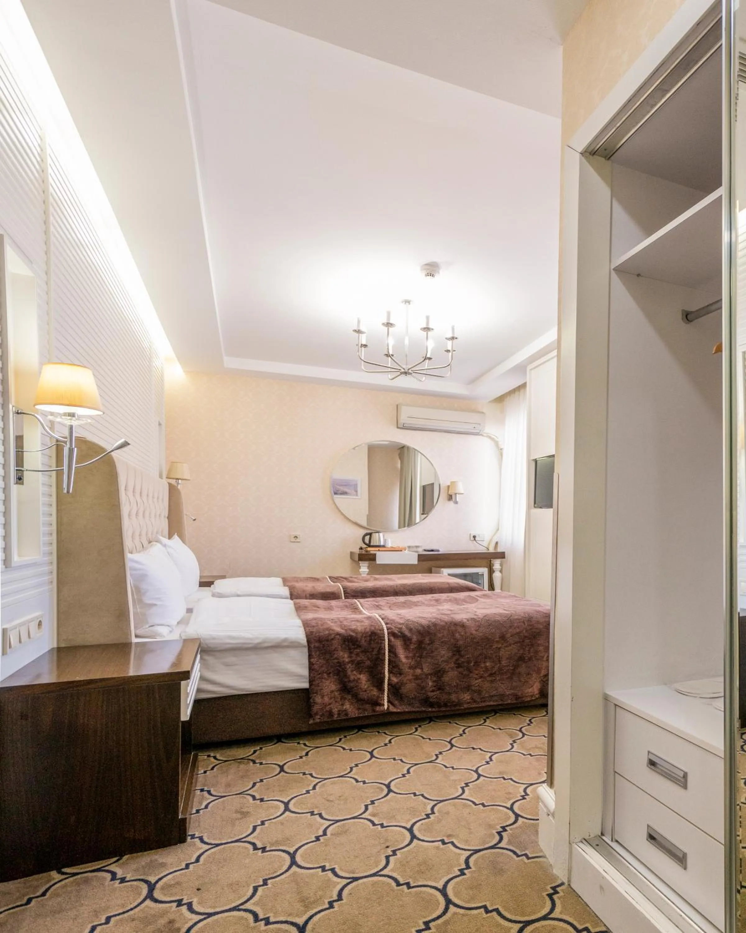 Bed in City Center Hotel Taksim İstanbul