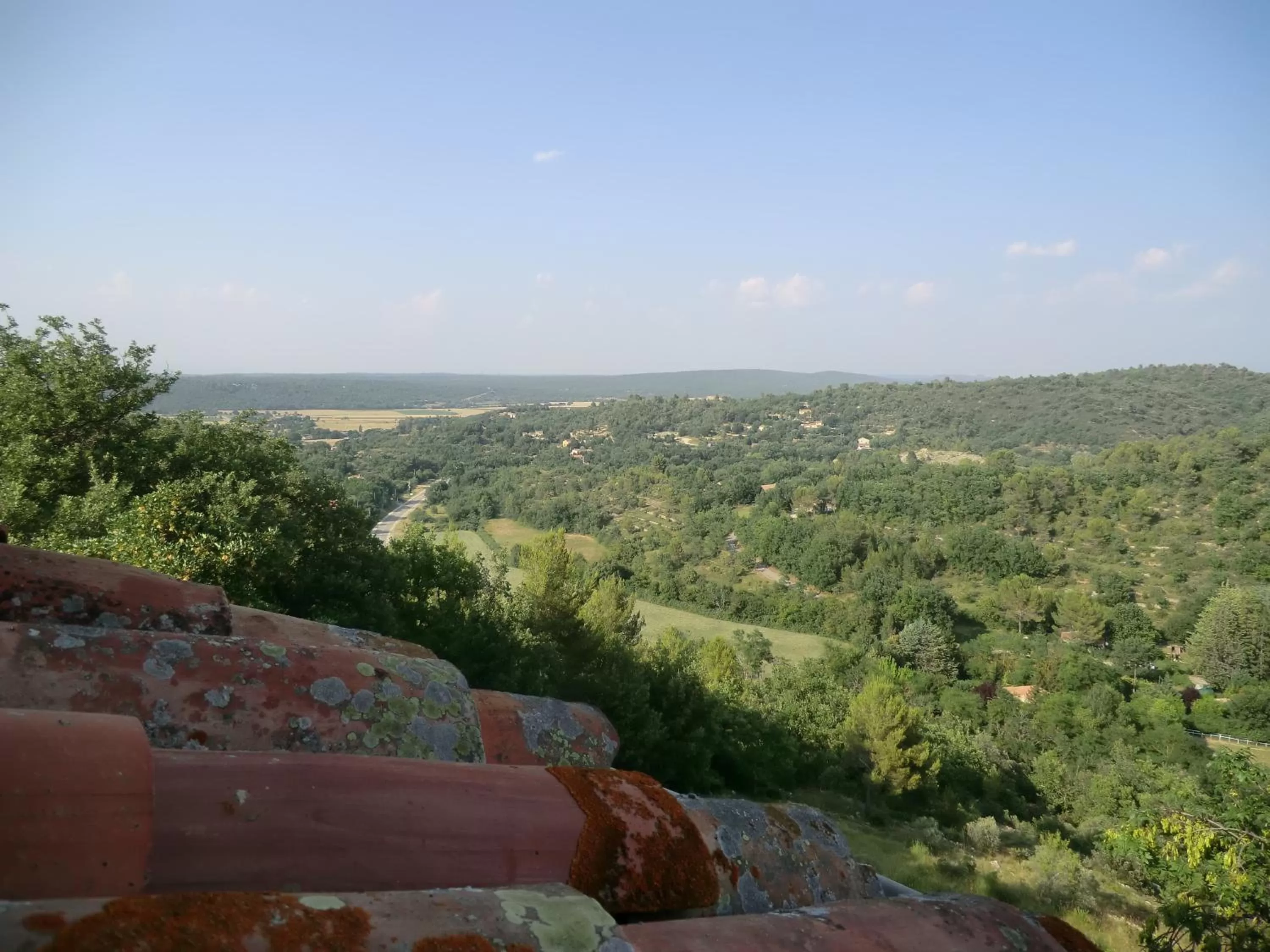 View (from property/room) in Le Moulin de Varrians