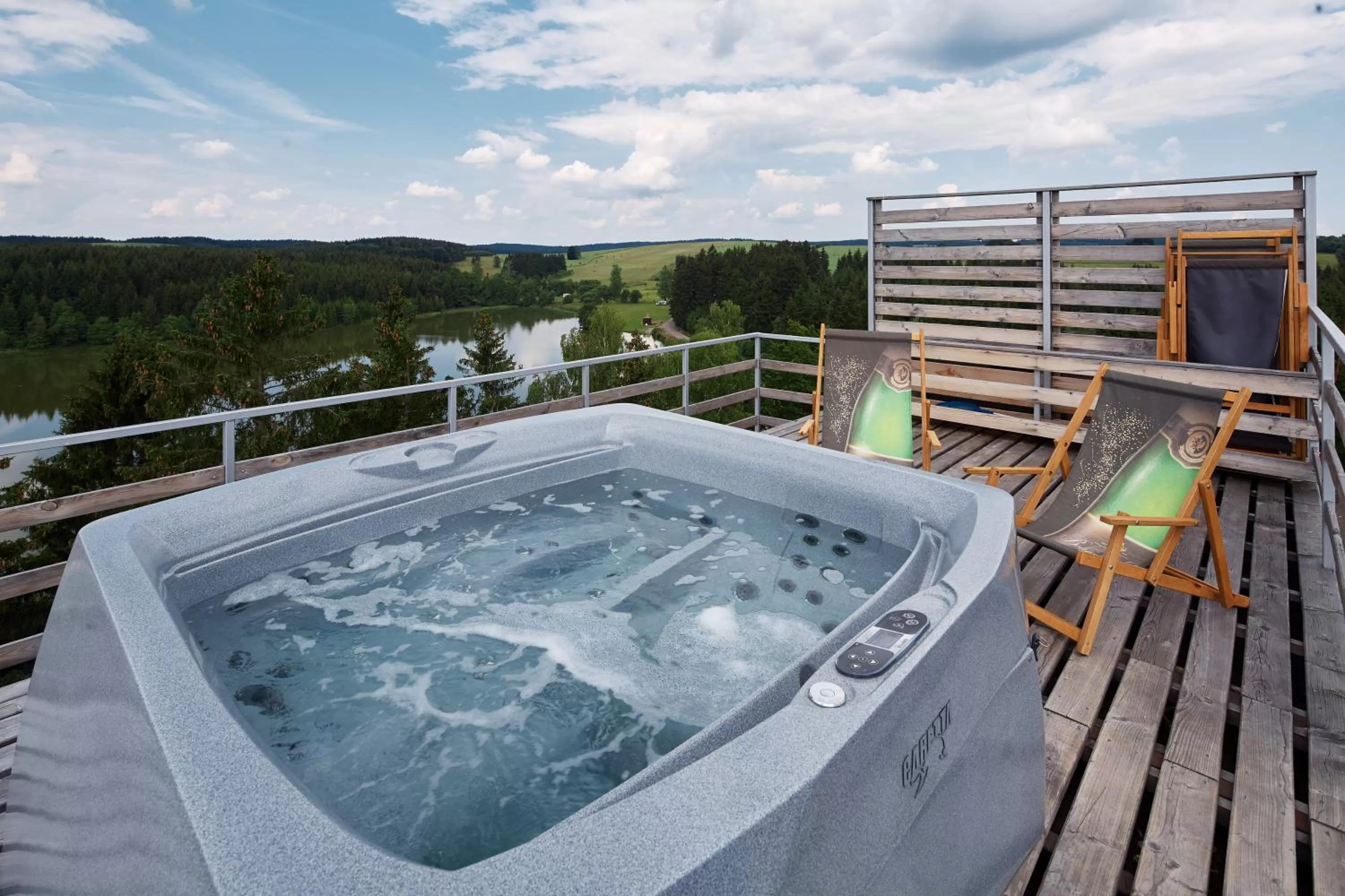 Hot Tub in Hotel Medlov