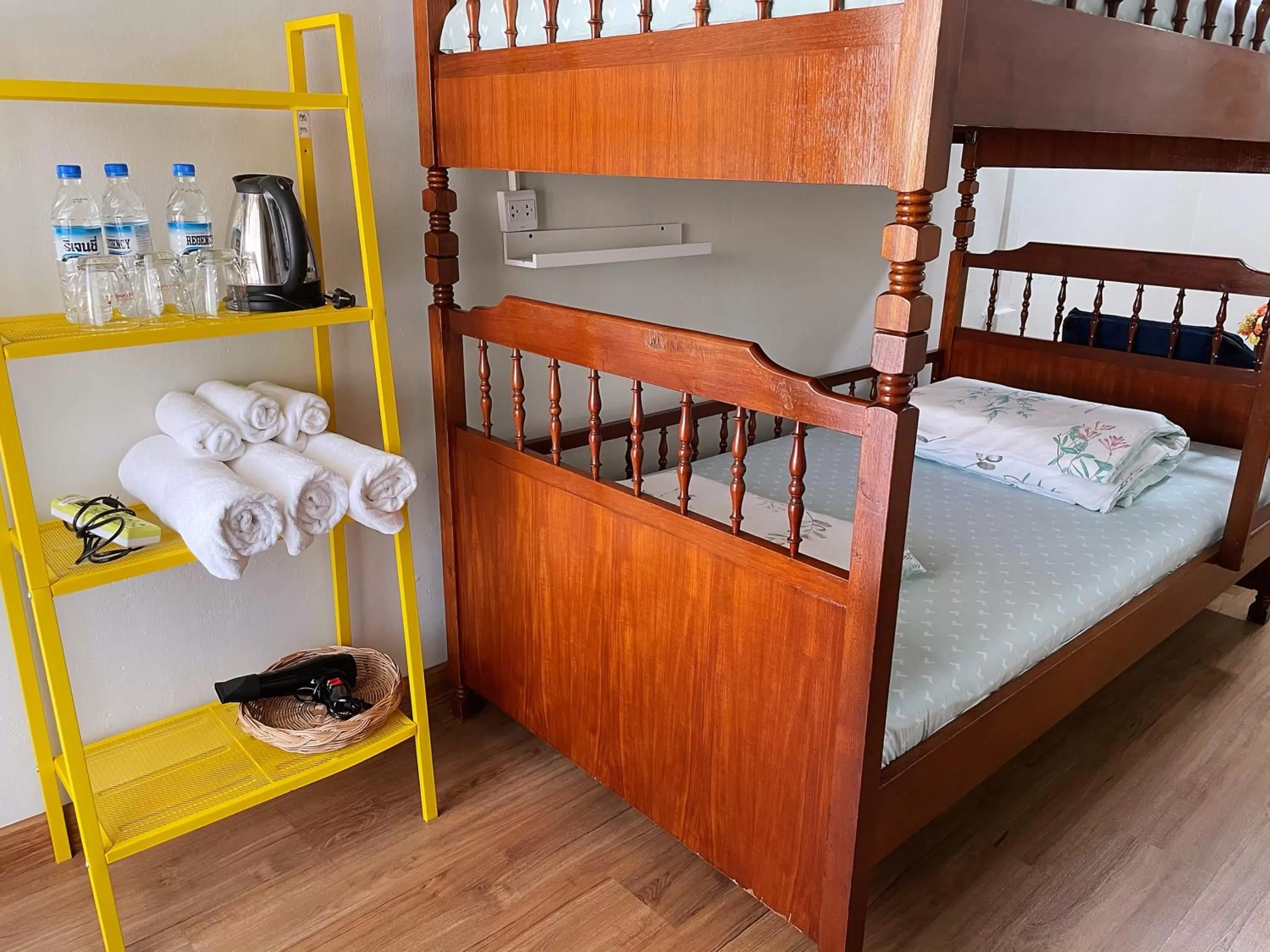 Photo of the whole room, Bed in TD Bangkok