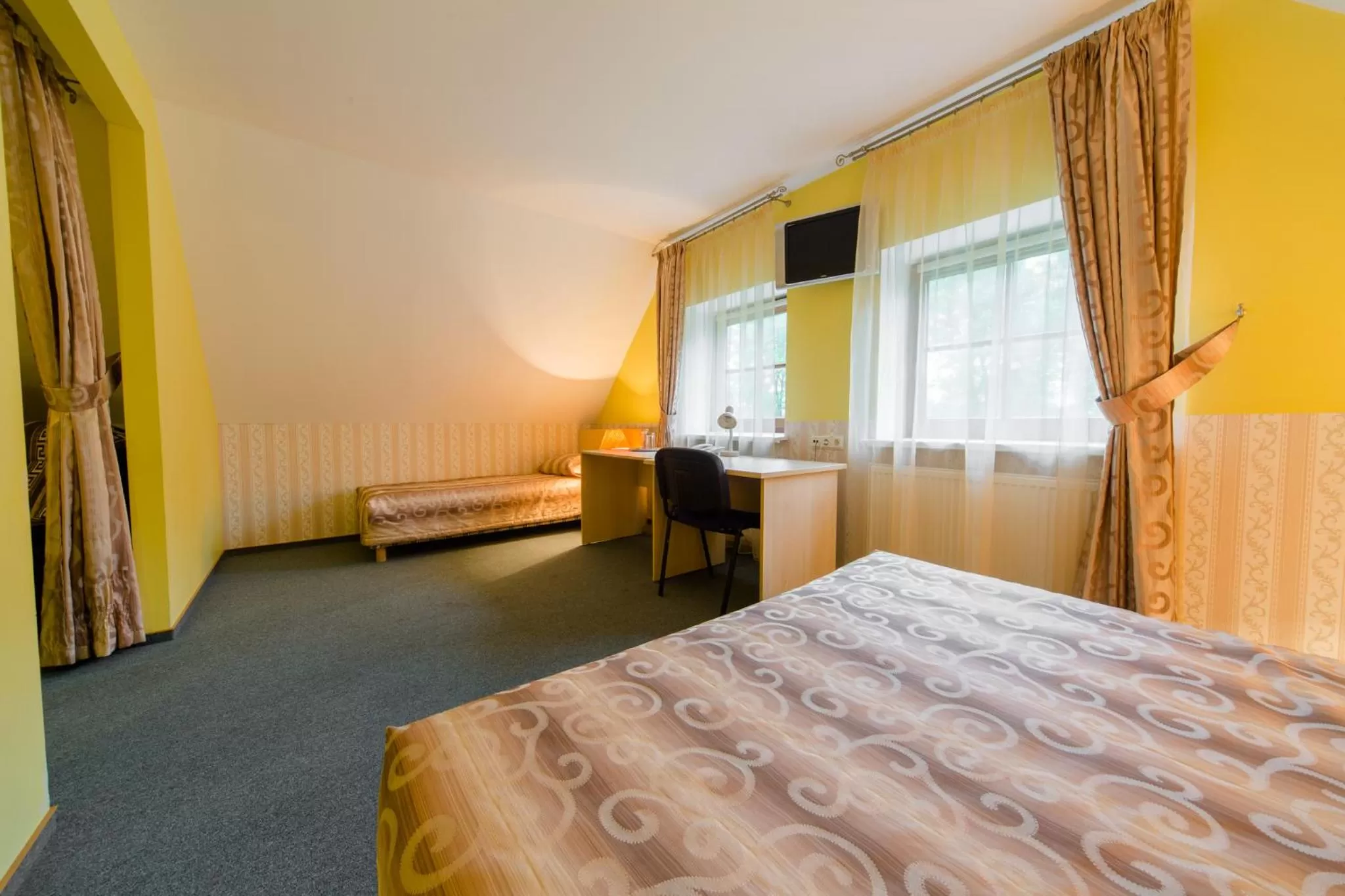 Bedroom, Bed in Hotel - Bar Grafaite