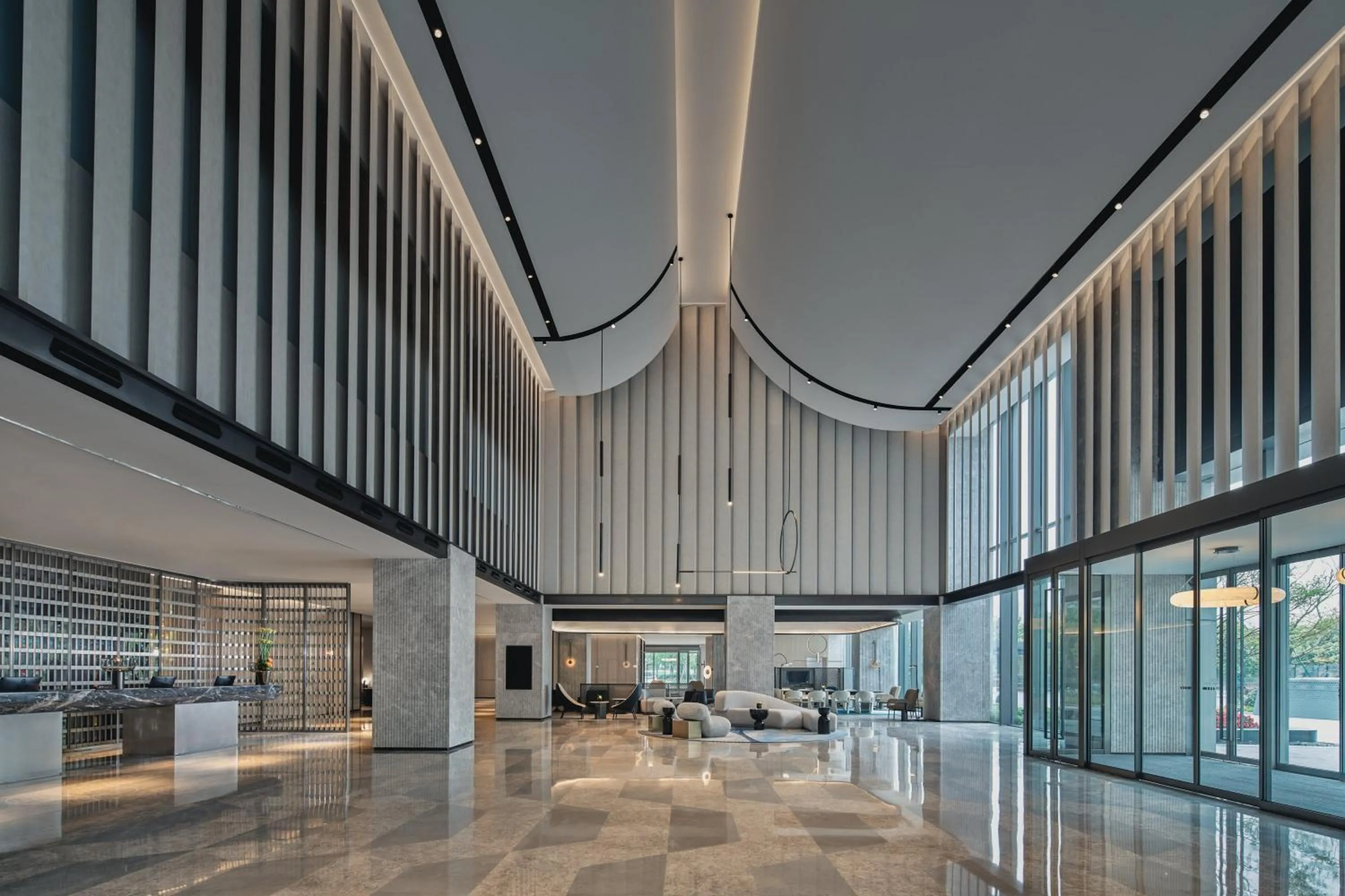 Property building in Crowne Plaza Hangzhou Riverside by IHG
