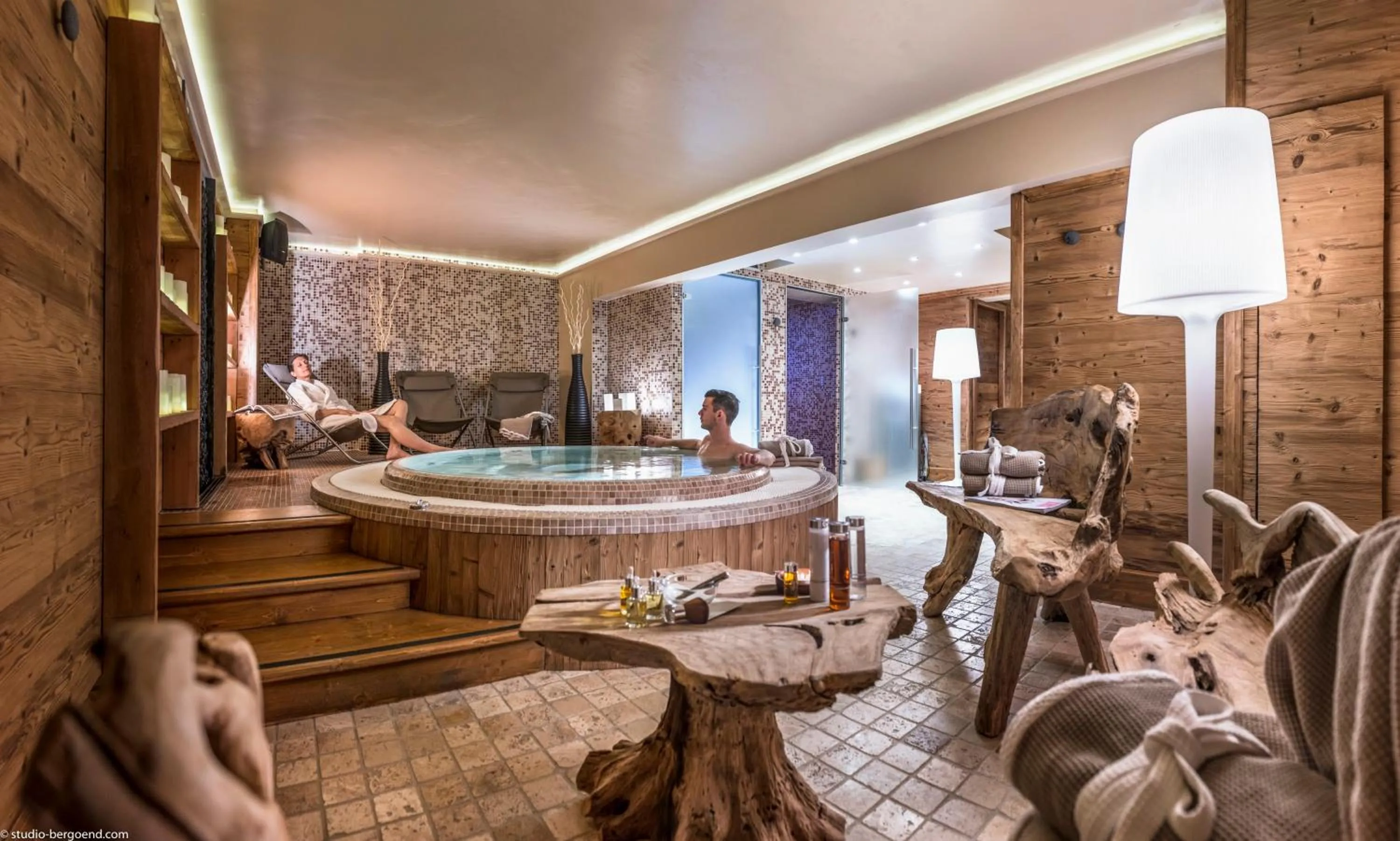 Spa and wellness centre/facilities in Hôtel Alpen Ruitor