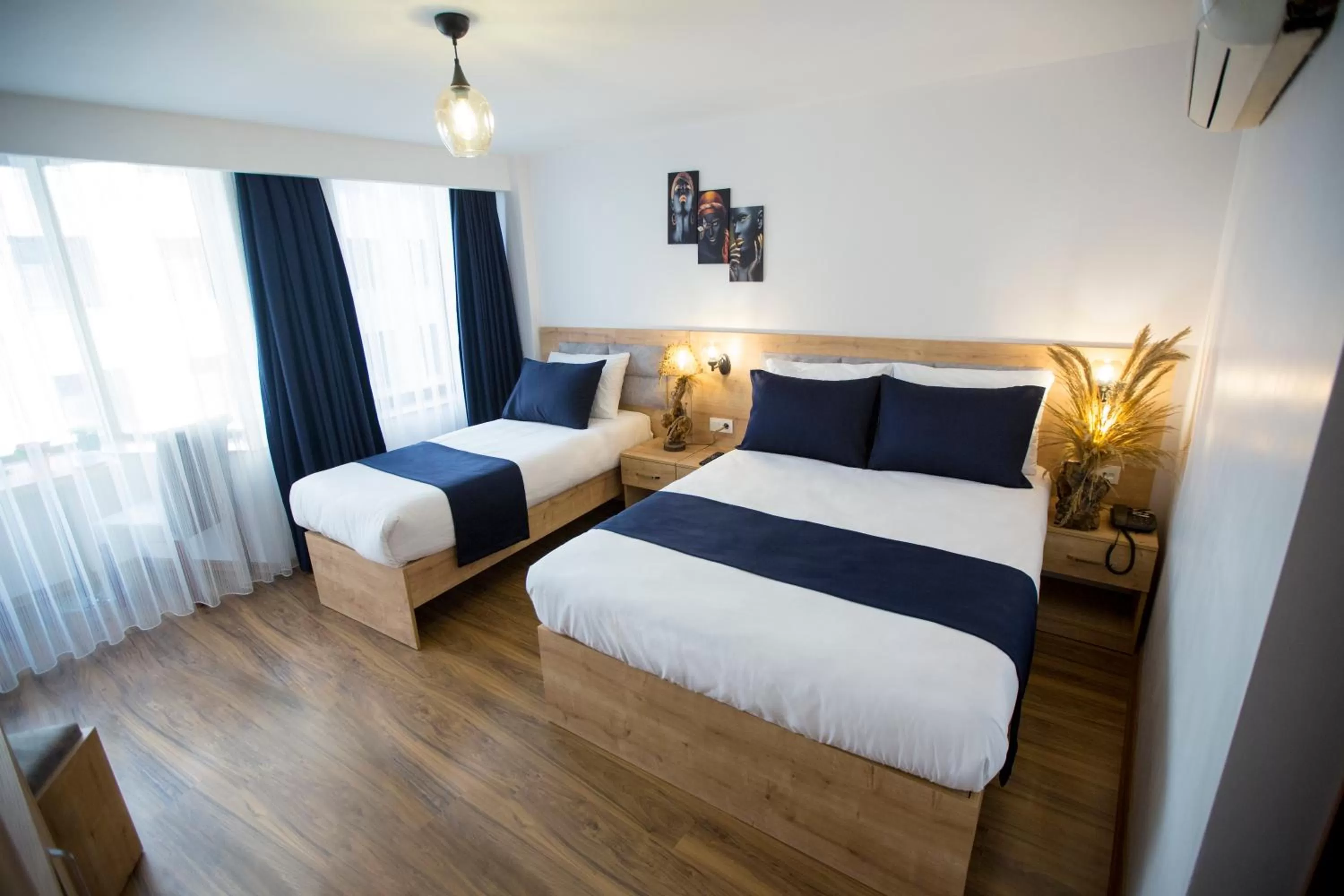 Bed in Golden Street Hotel