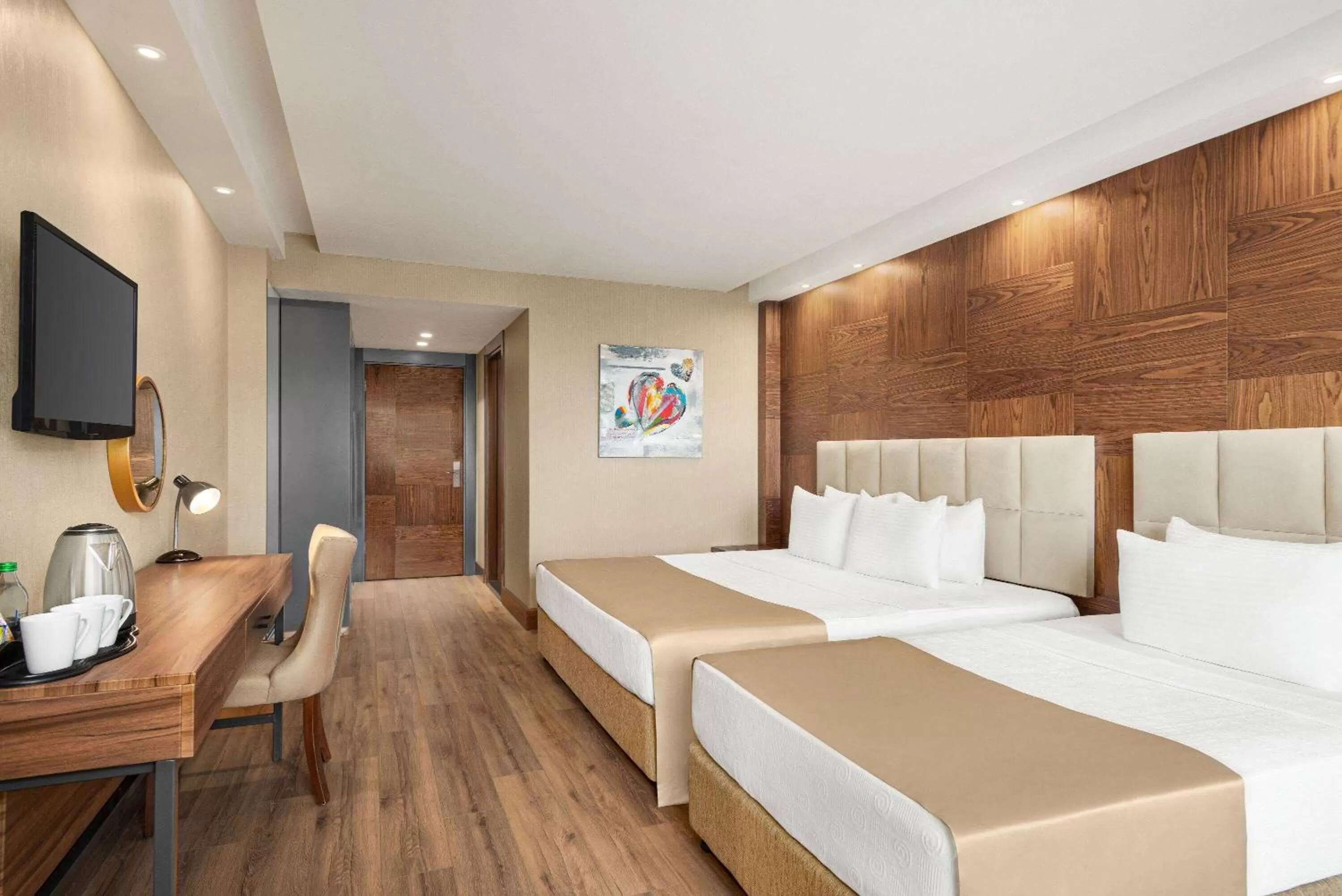 Bedroom, Bed in Ramada Plaza by Wyndham Samsun