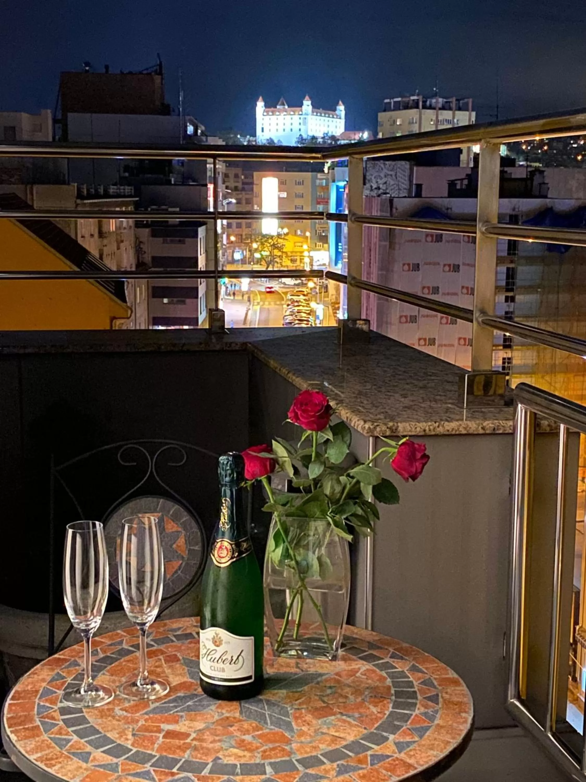 Balcony/Terrace in Danubia Gate Hotel