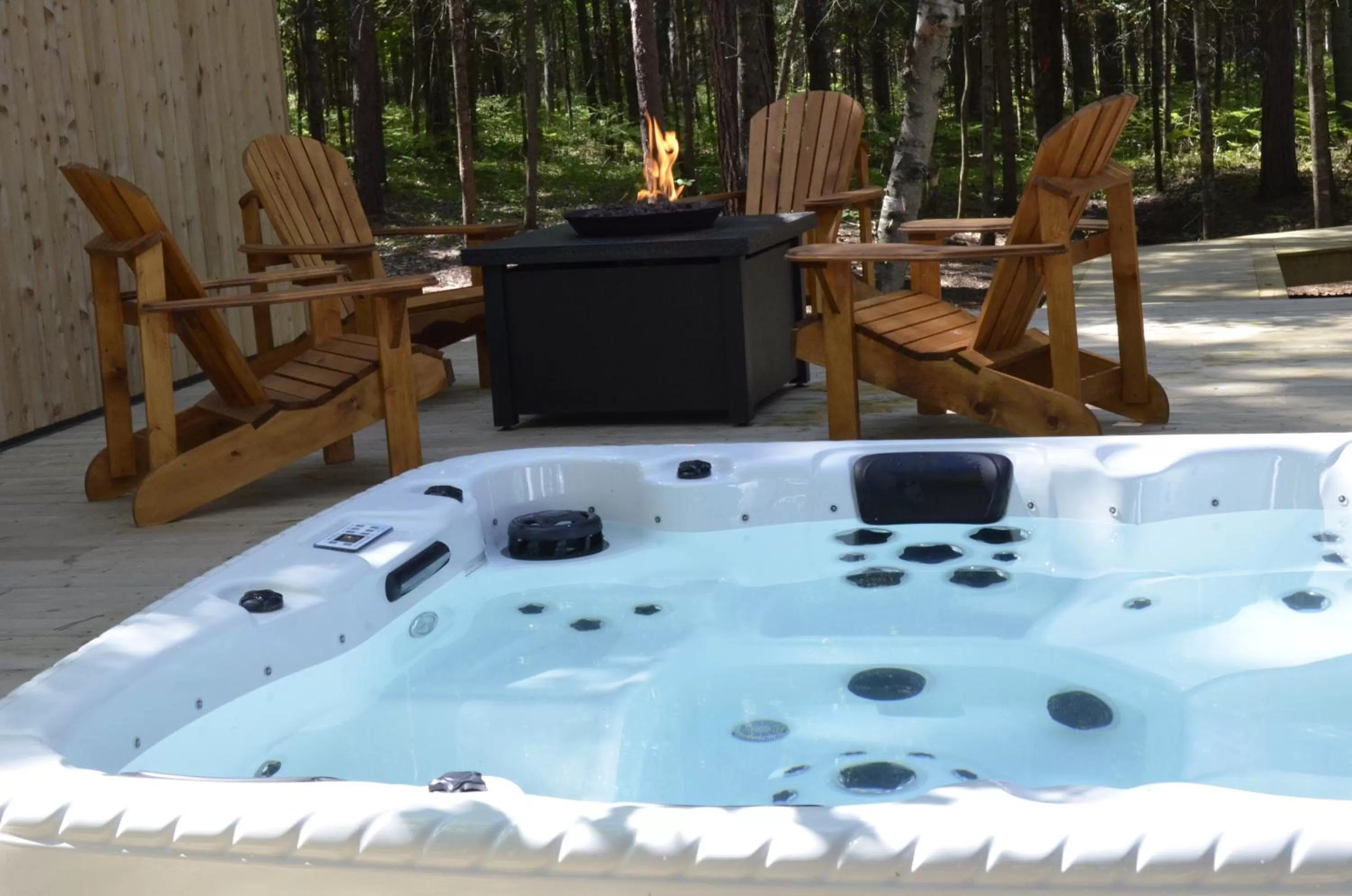 On site in Auberge le Cosy Tremblant