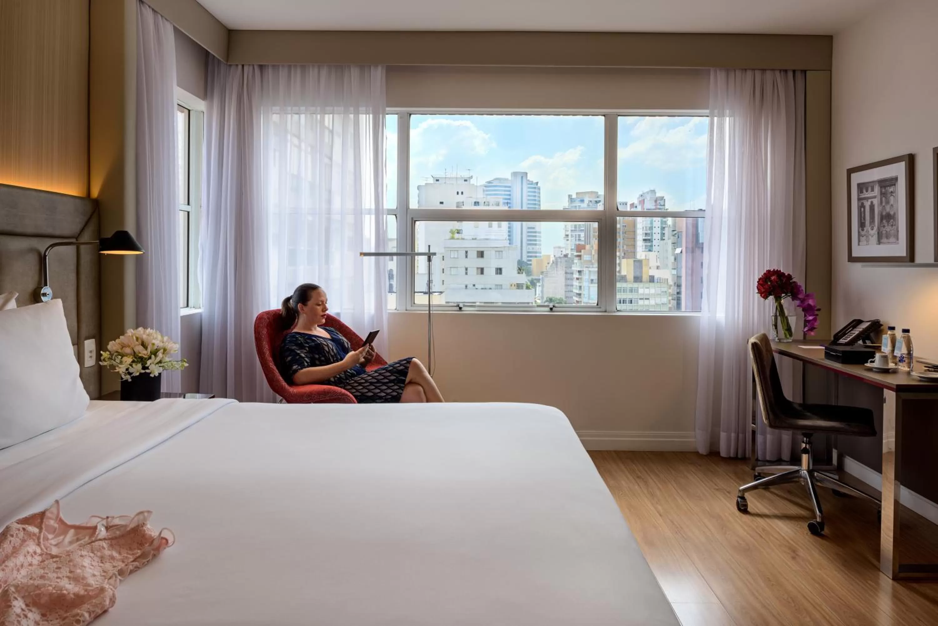 Photo of the whole room, Bed in Mercure Sao Paulo Jardins