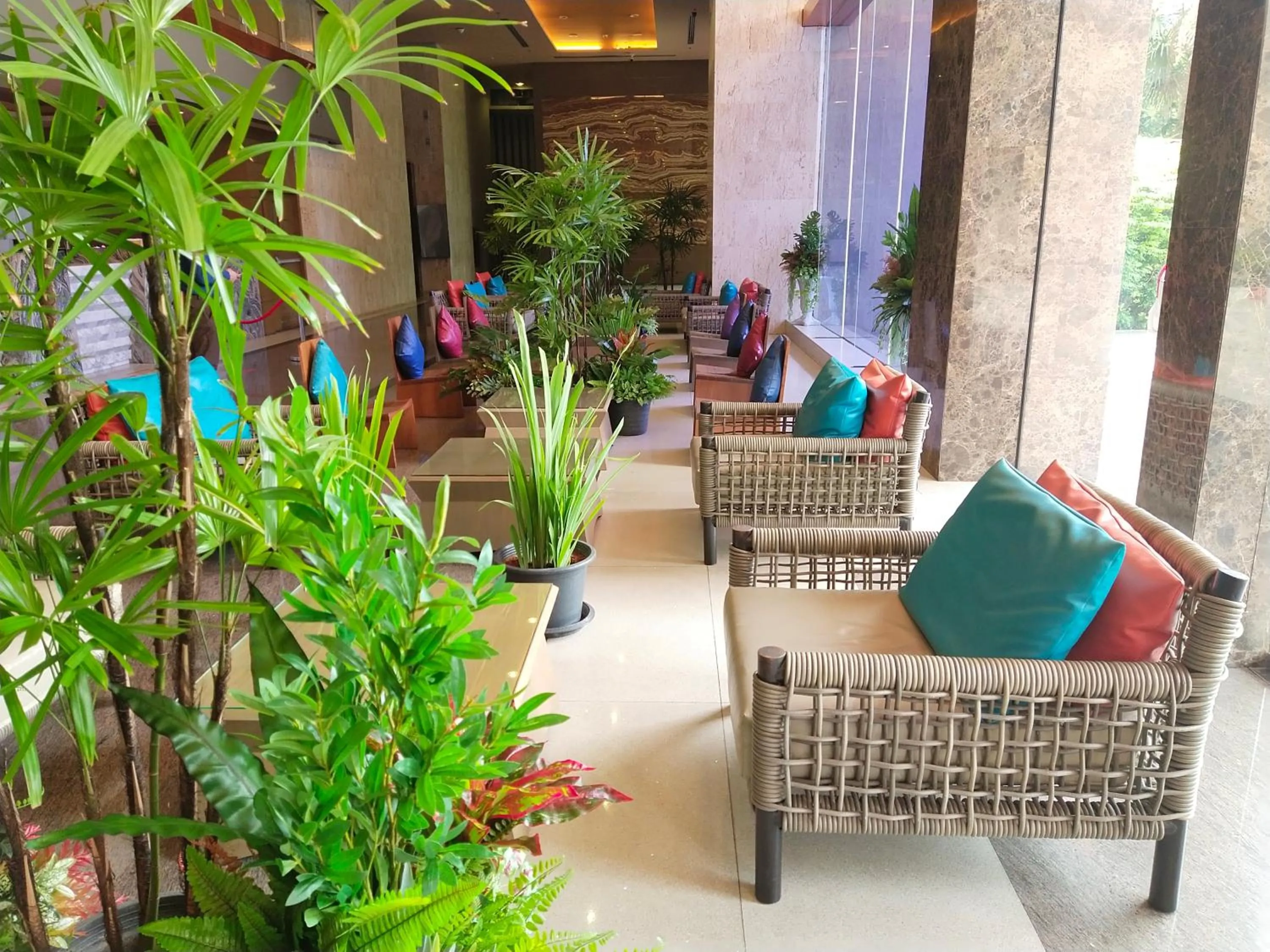 Lobby or reception in Grand Howard Hotel Bangkok