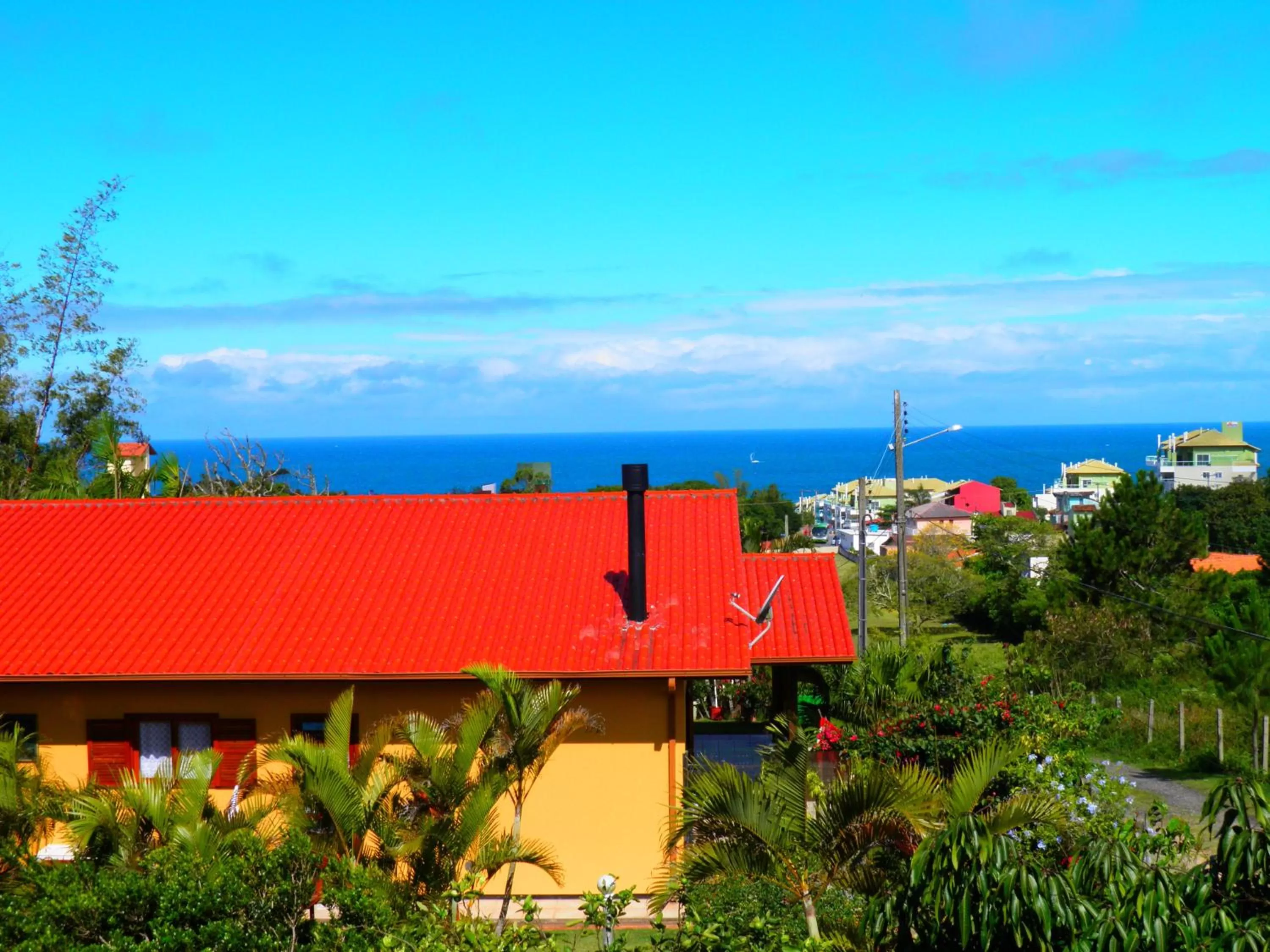Sea view in Pousada Mar de Cristal
