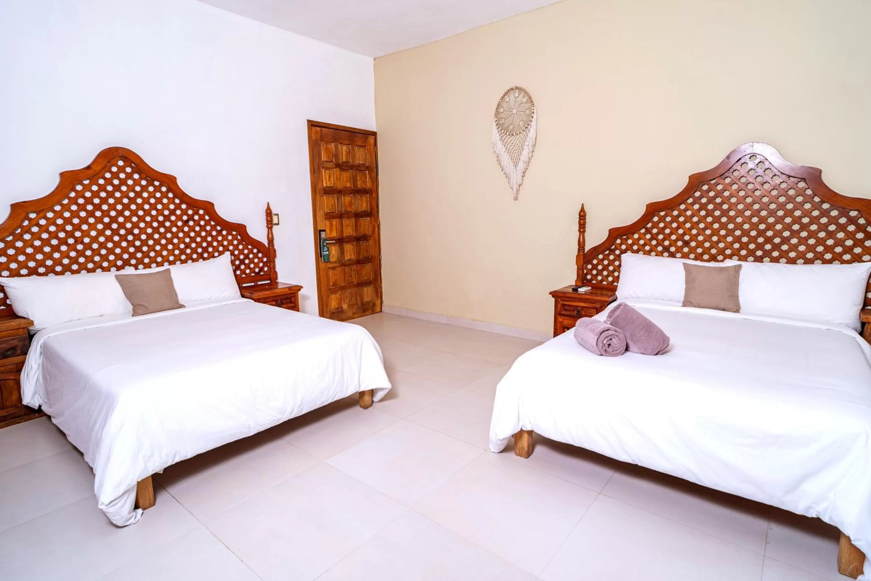 Bed in Enigmatic Hotel Experience