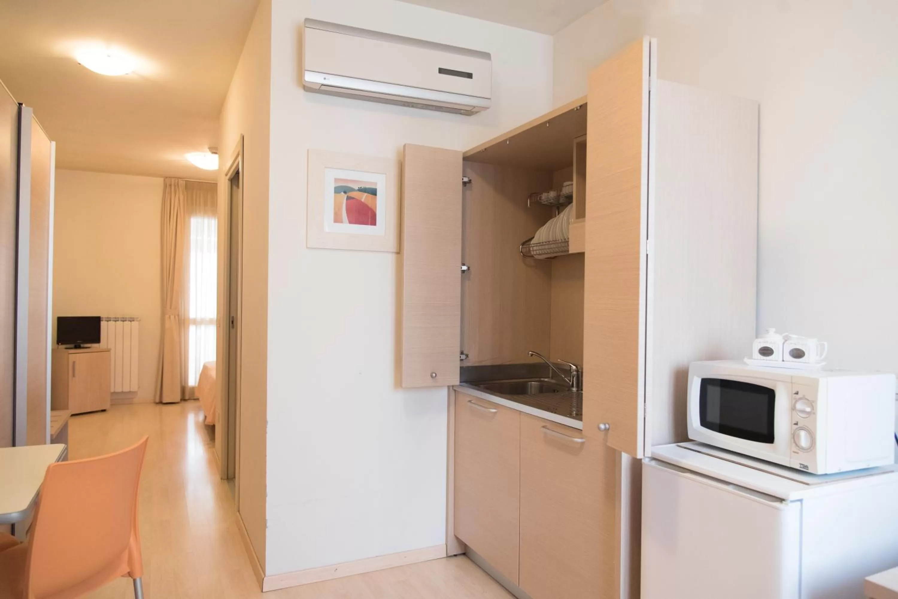 Kitchen or kitchenette in Stilhotel