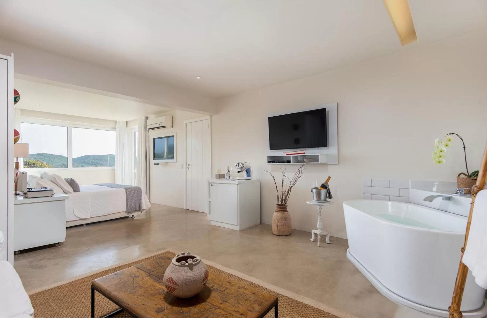 Bed in Abracadabra Boutique Hotel