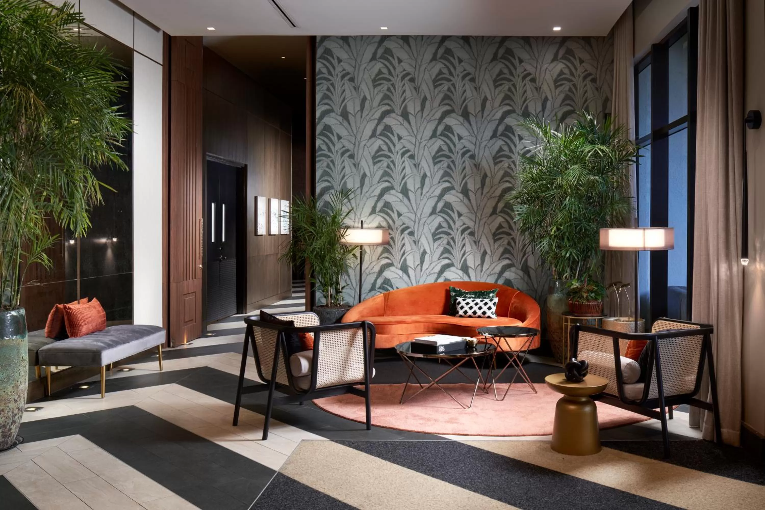 Lobby or reception in THesis Hotel Miami Coral Gables, Curio Collection by Hilton