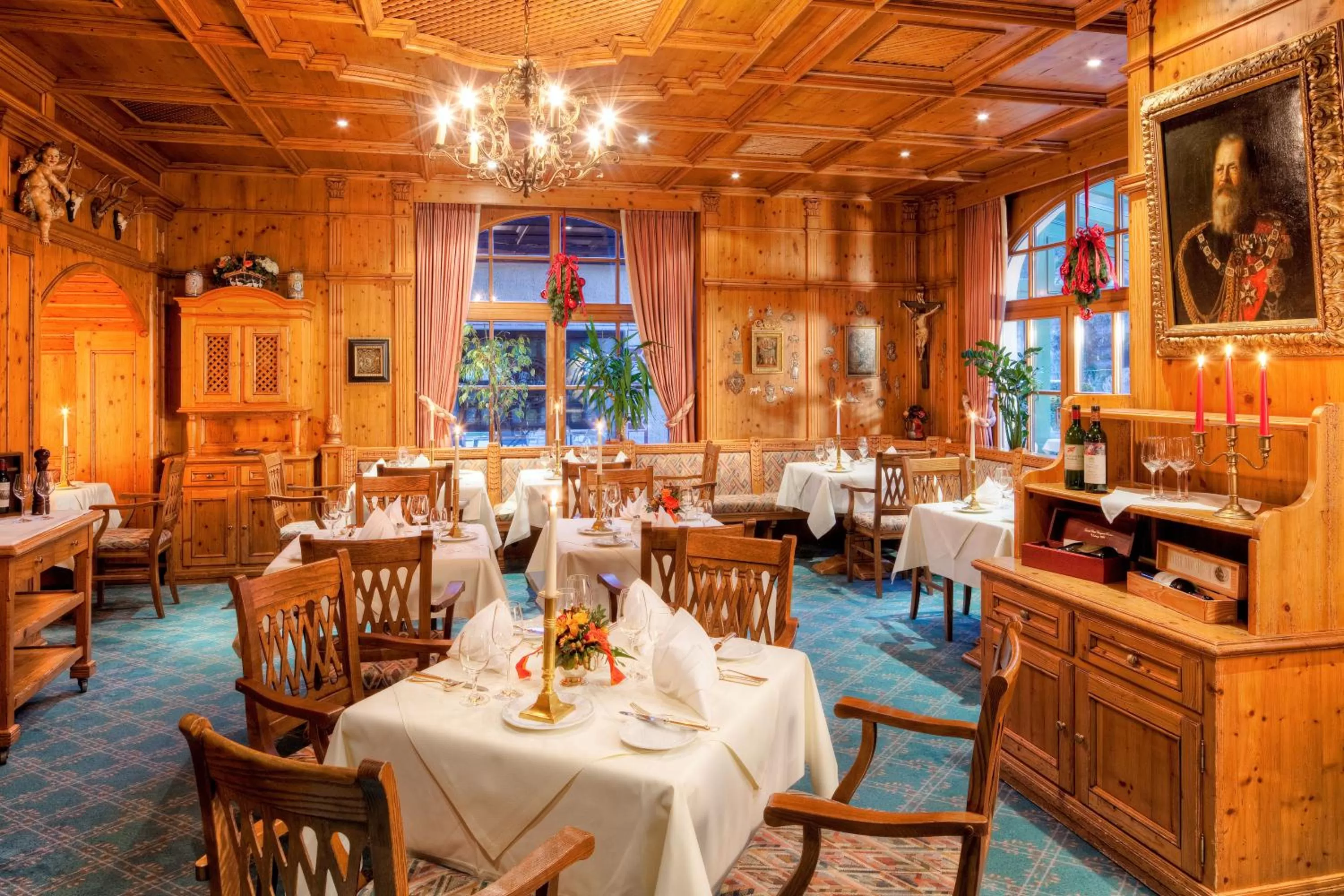 Buffet breakfast in Reindl's Partenkirchener Hof