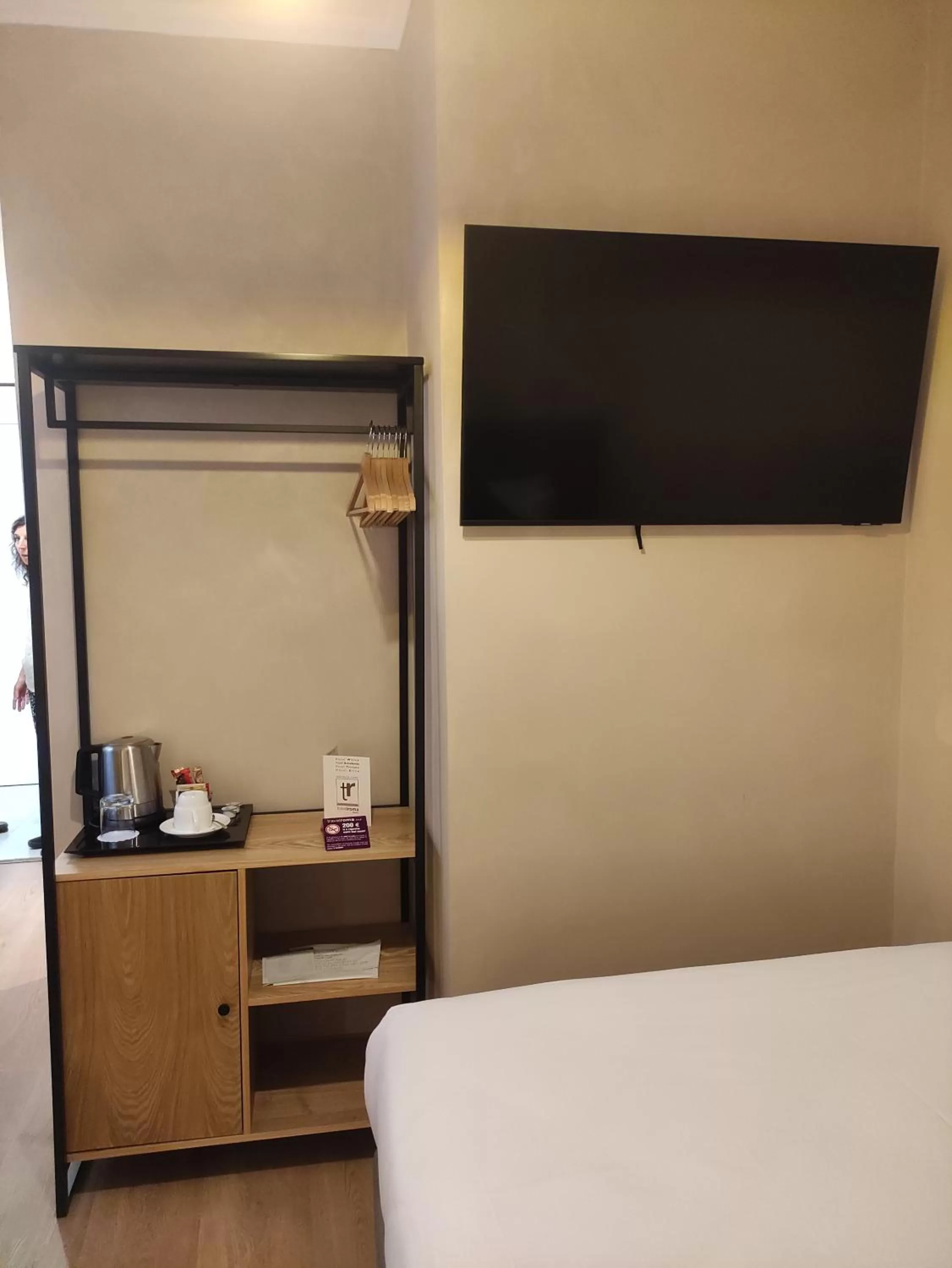 Decorative detail, Bed in Hotel White