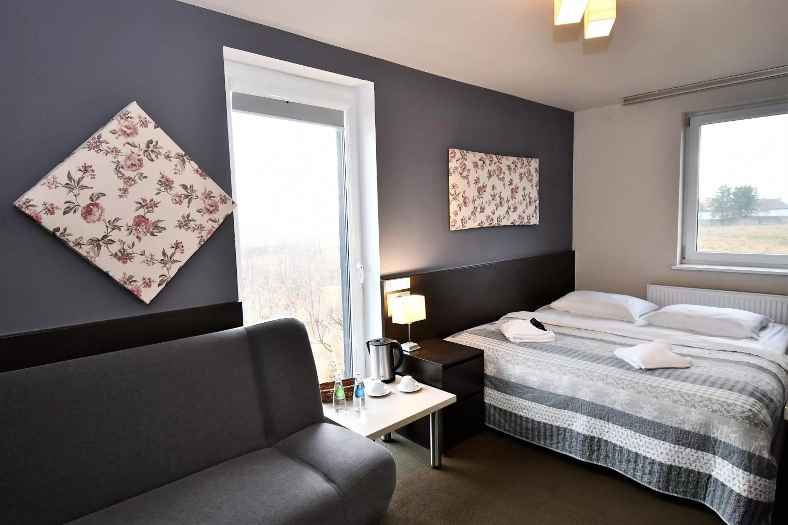 Bed in Sleepinn Gdansk Airport