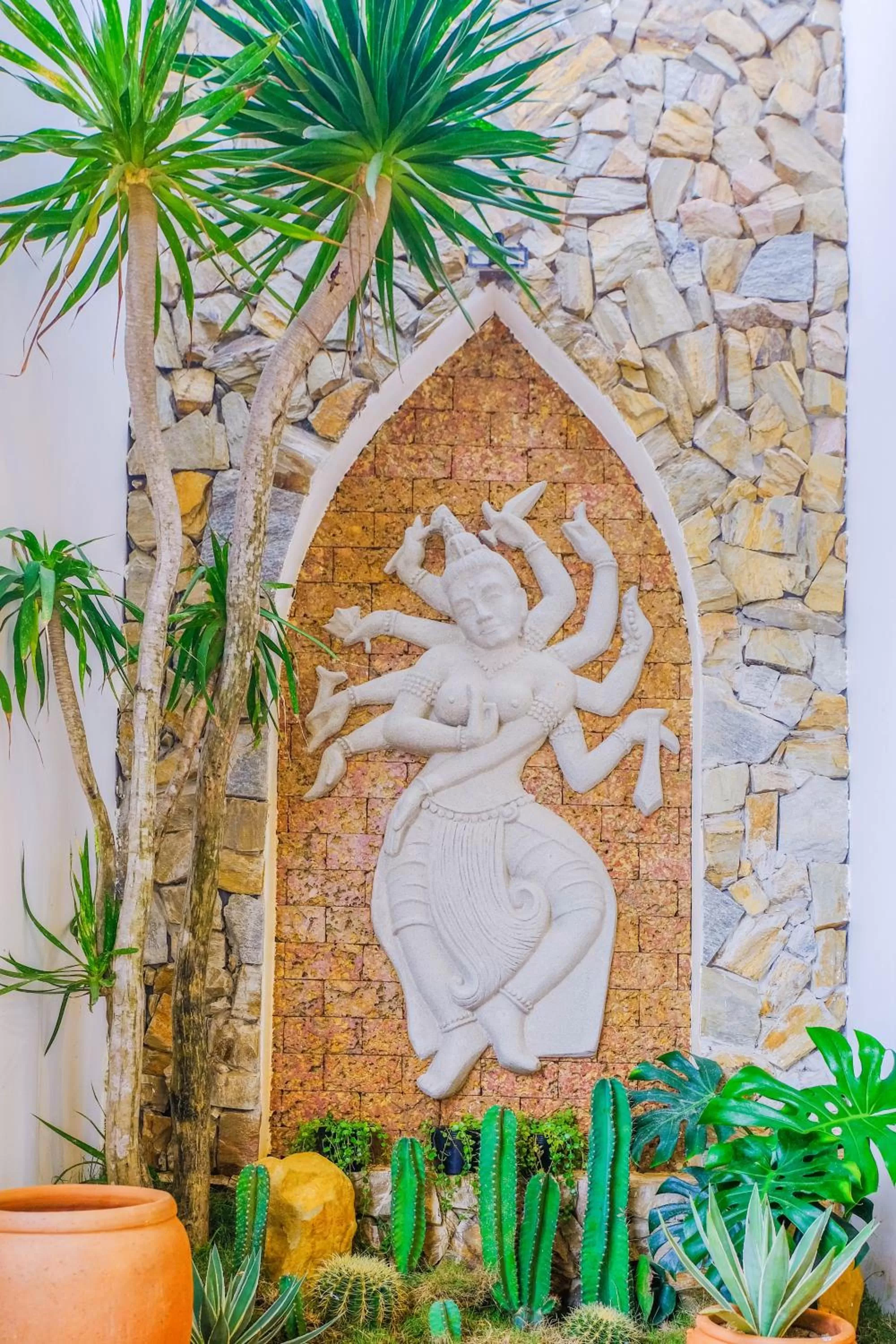 Garden in Eo Gió Có Homestay