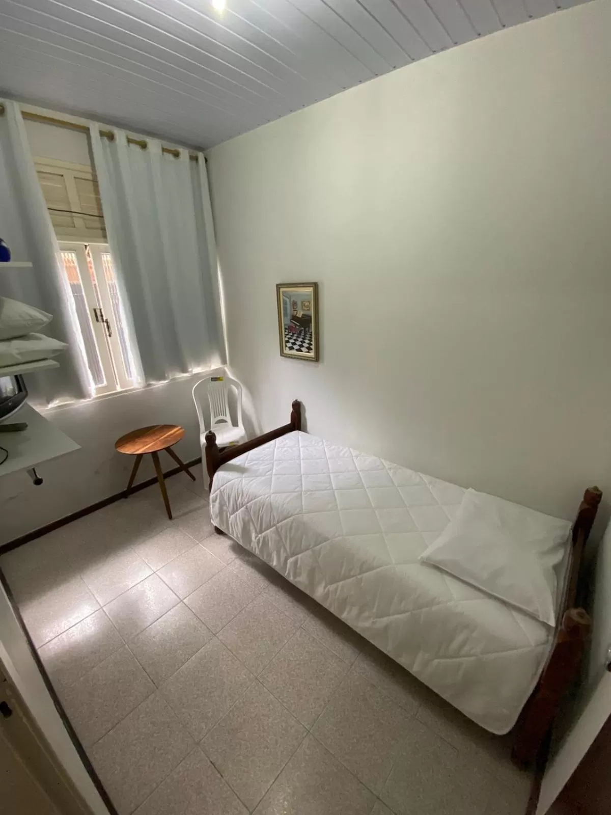 Bed in Hotel Montanus