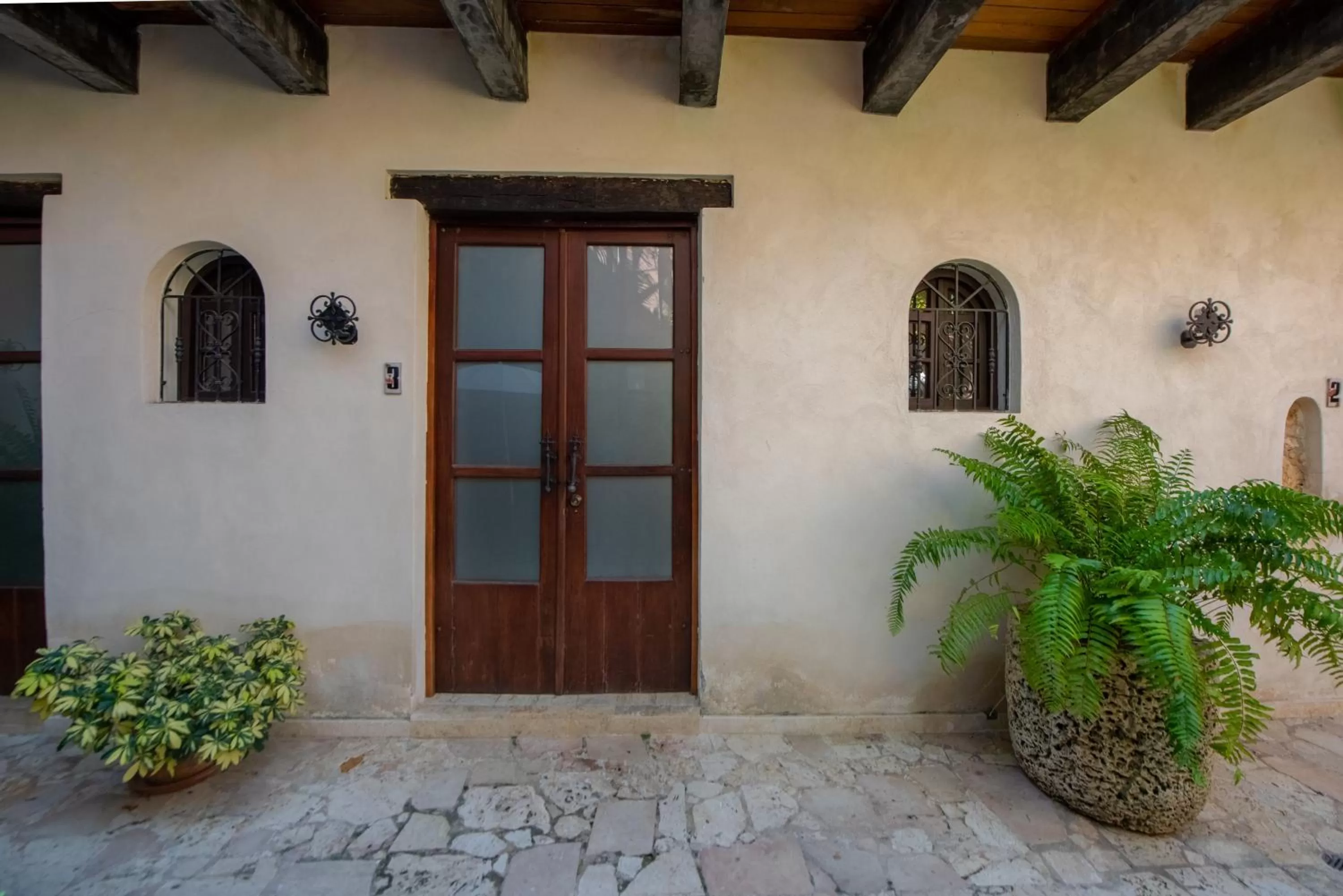 Patio in El Beaterio Casa Museo