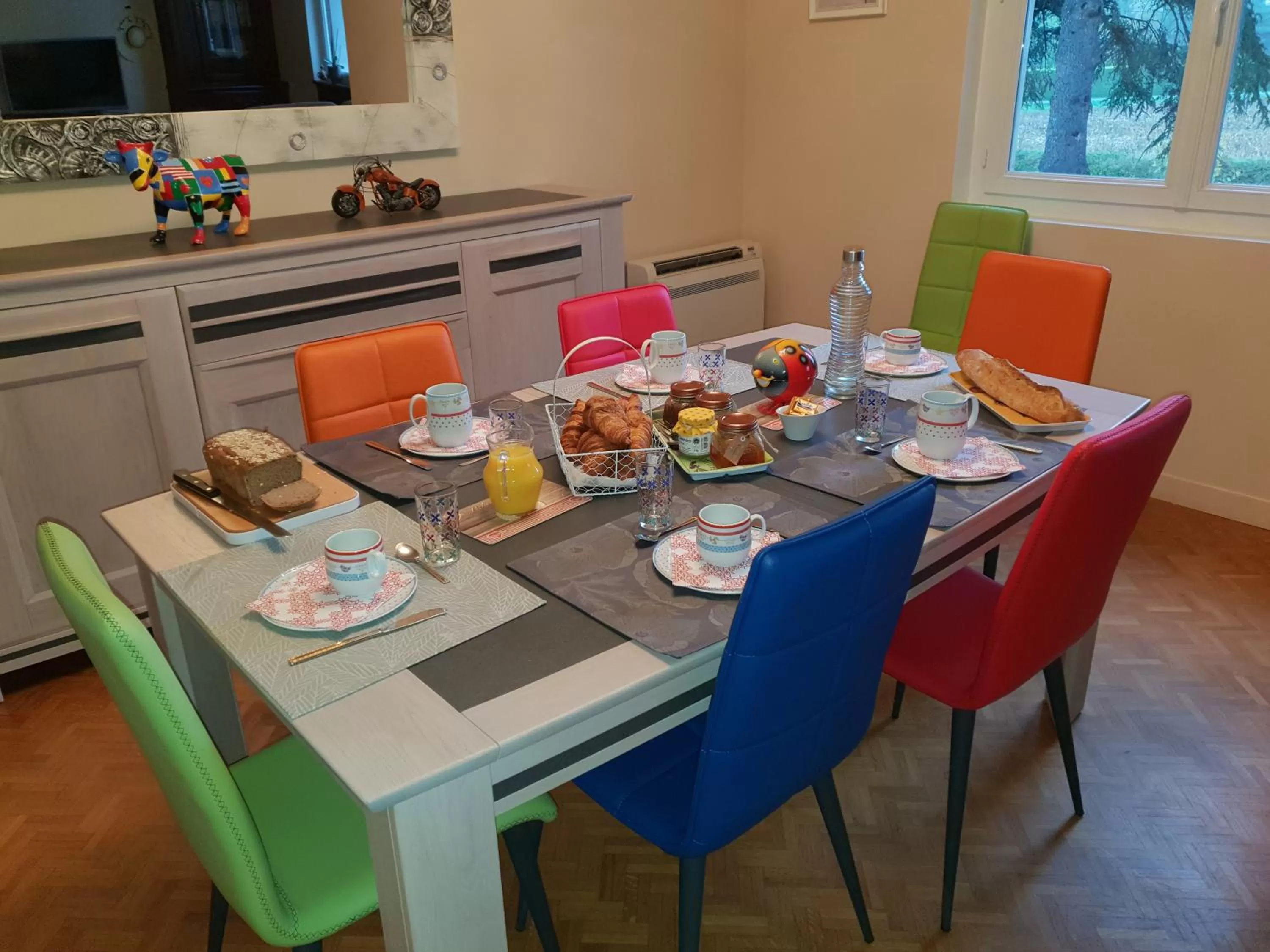 Breakfast in Le Nid de l'Ecureuil