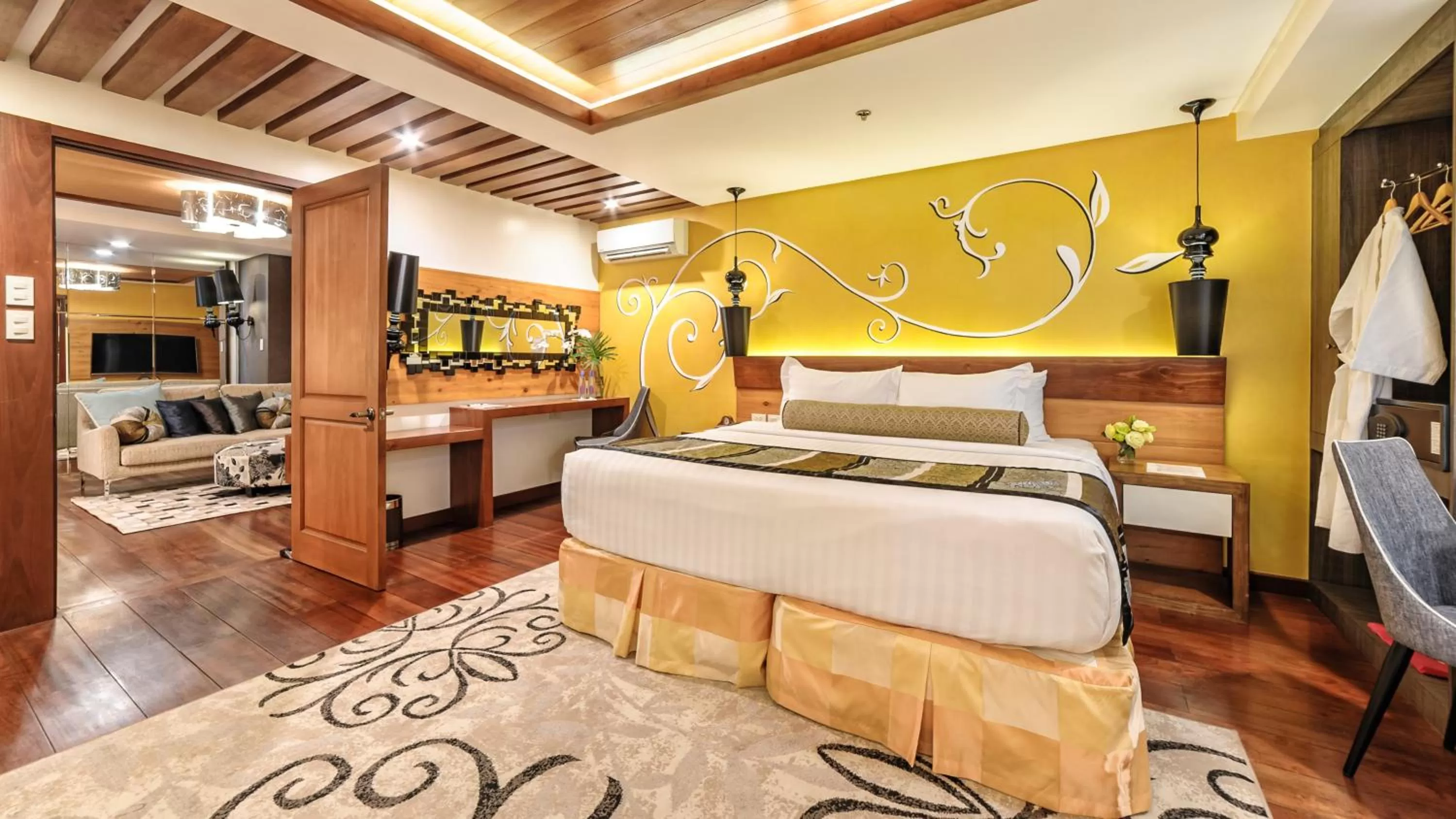 Bed in Sweet Home Boutique Hotel