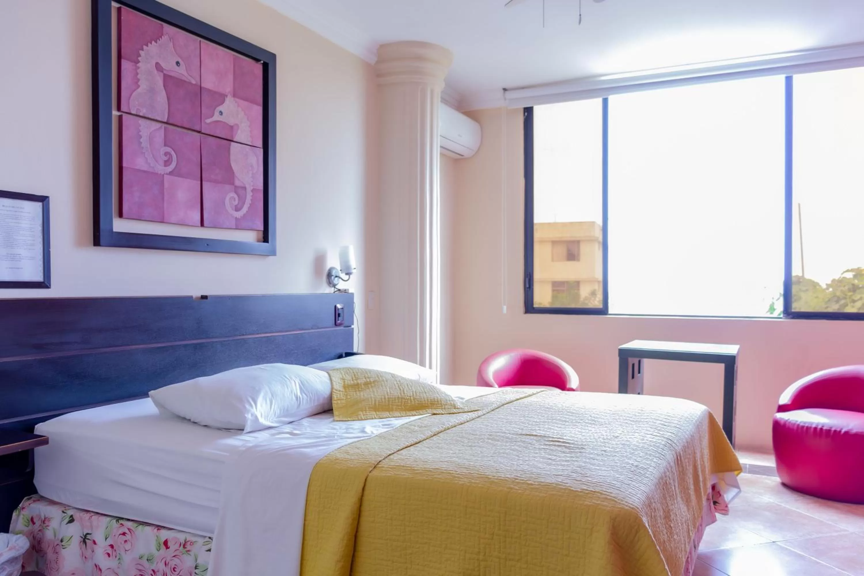 Photo of the whole room, Bed in Hostal Antares