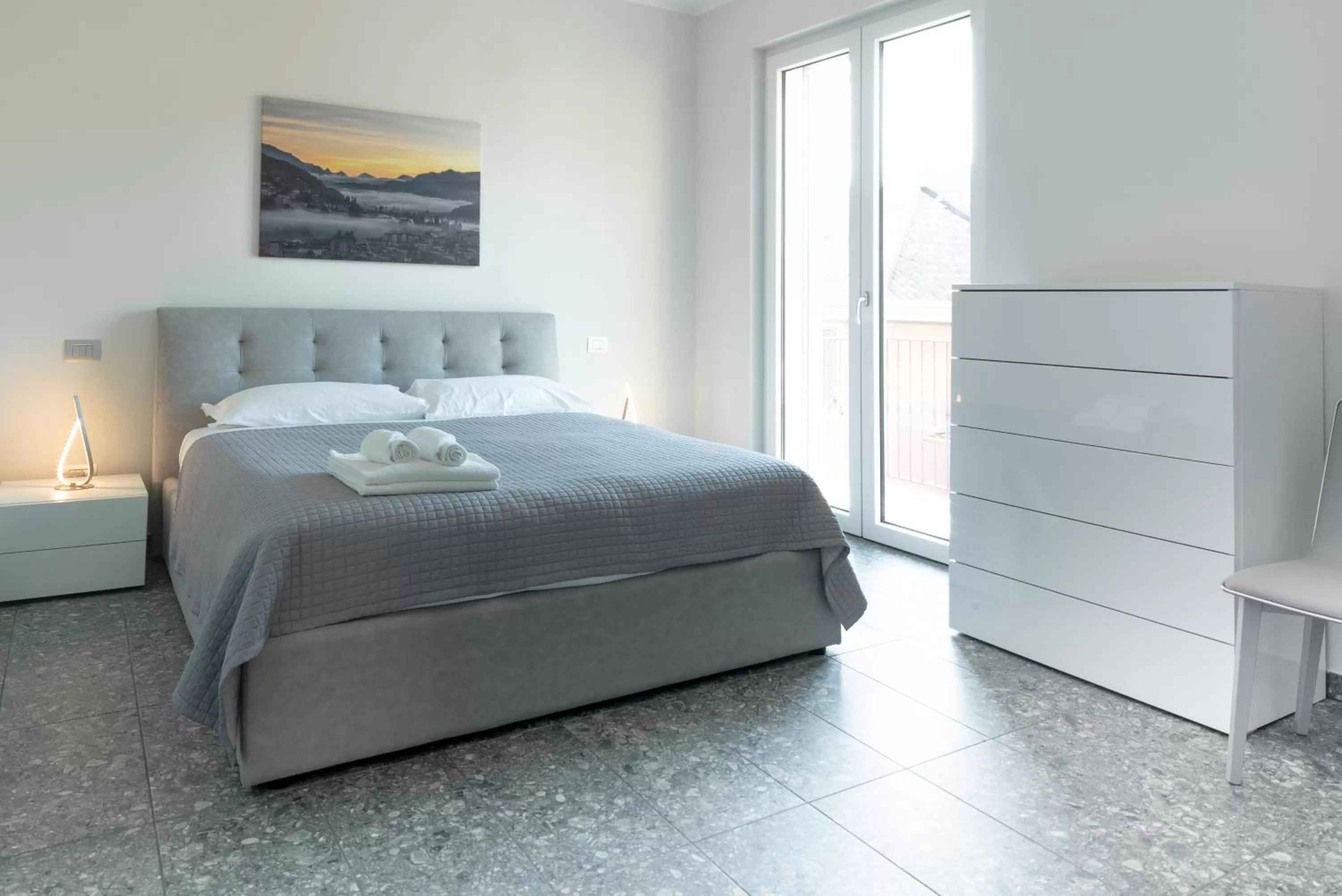 Bedroom, Bed in Yachting Residence