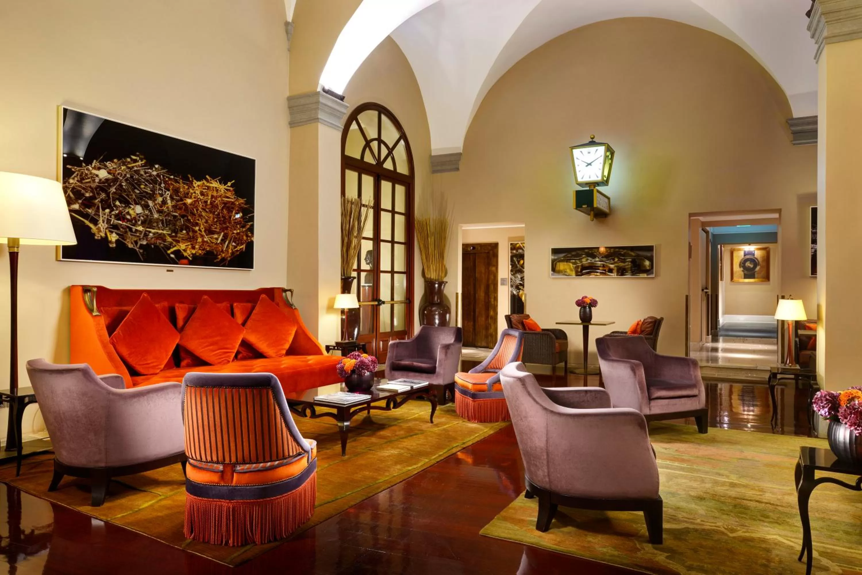 Lobby or reception in Hotel L'Orologio Firenze - WTB Hotels