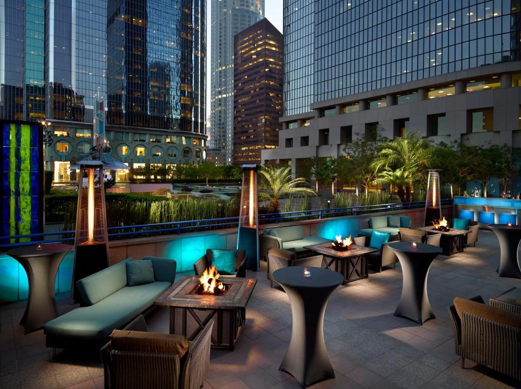 Balcony/Terrace in Omni Los Angeles Hotel