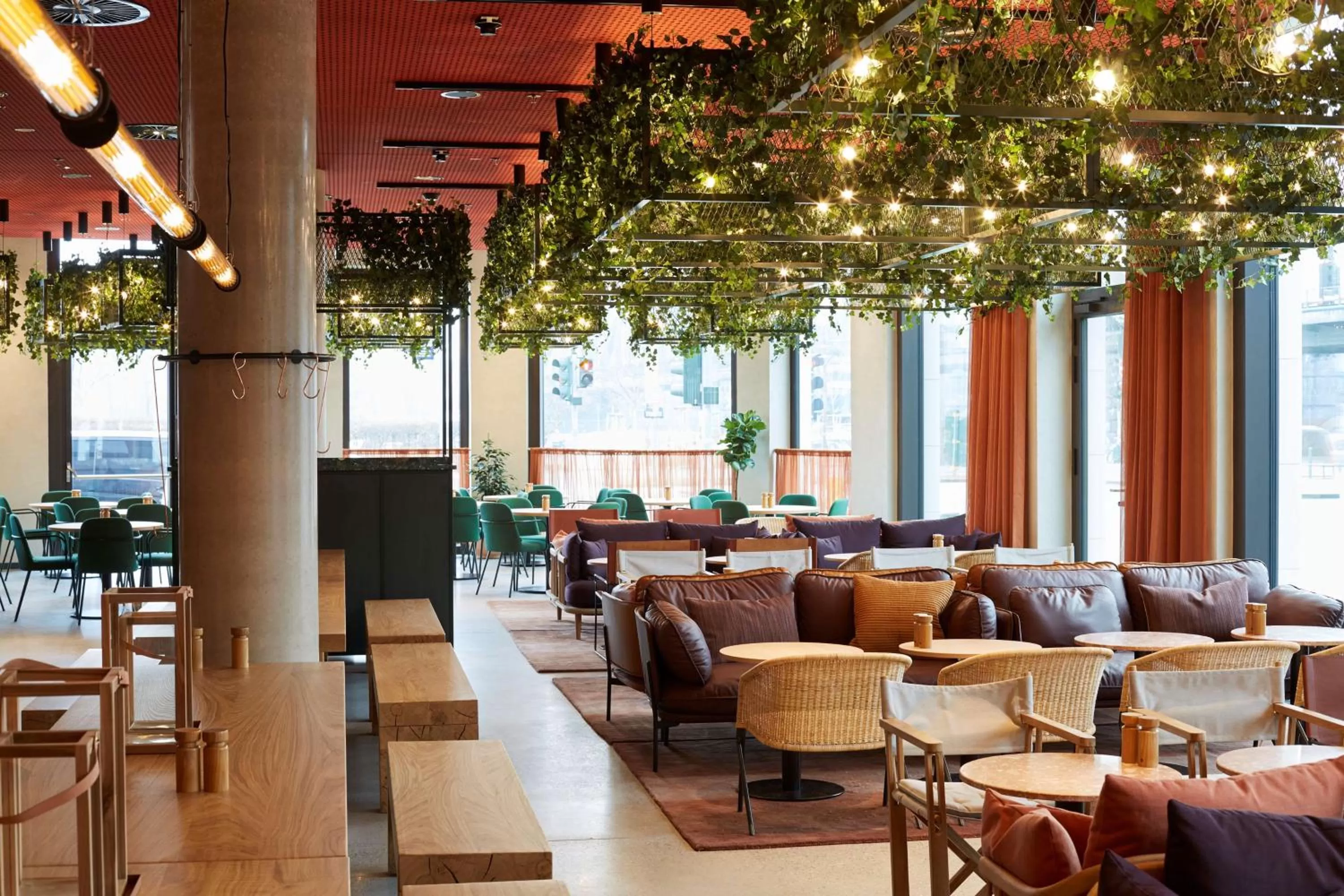 Lounge or bar in Scandic Frankfurt Hafenpark