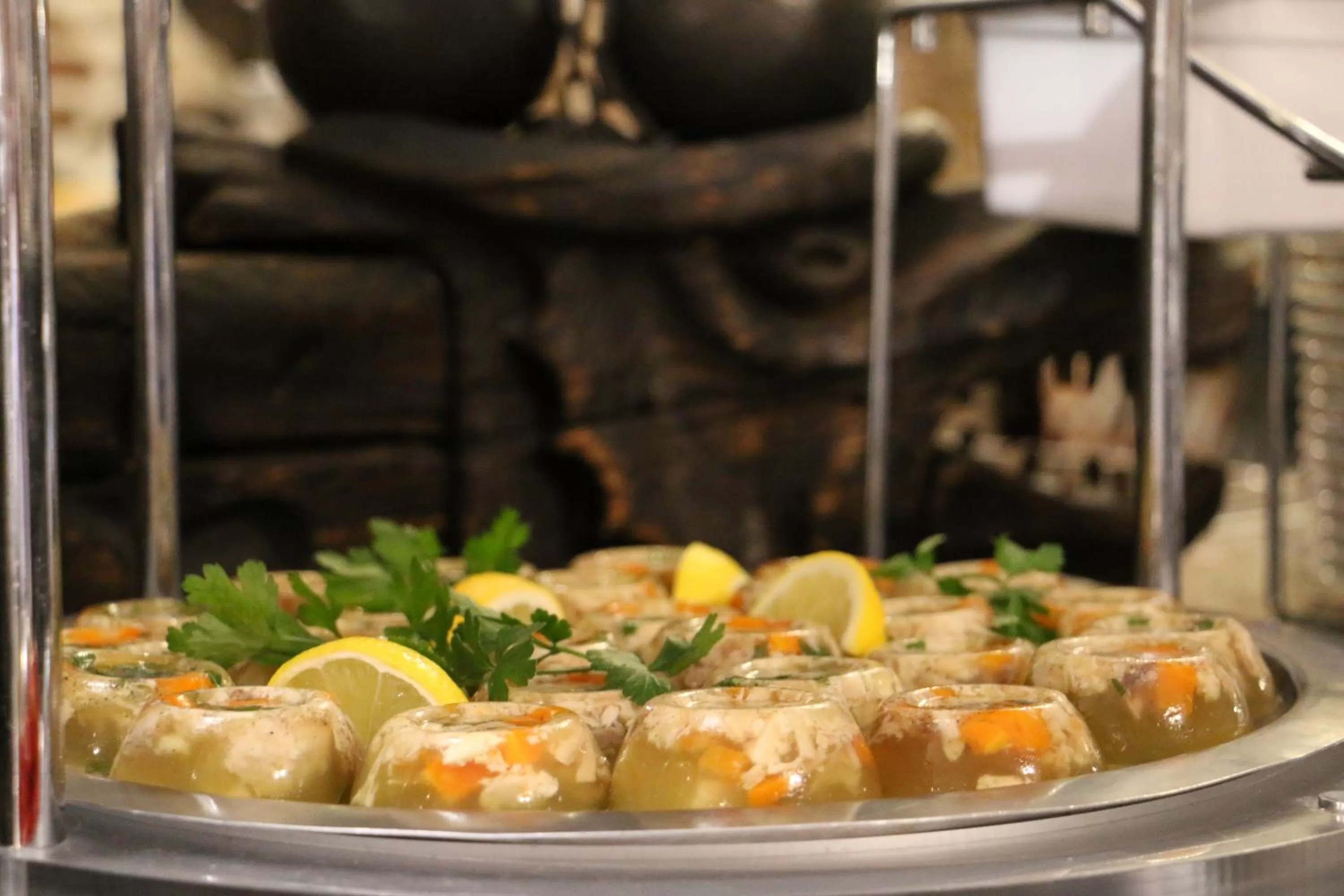 Buffet breakfast in Hotel Zamek Ryn