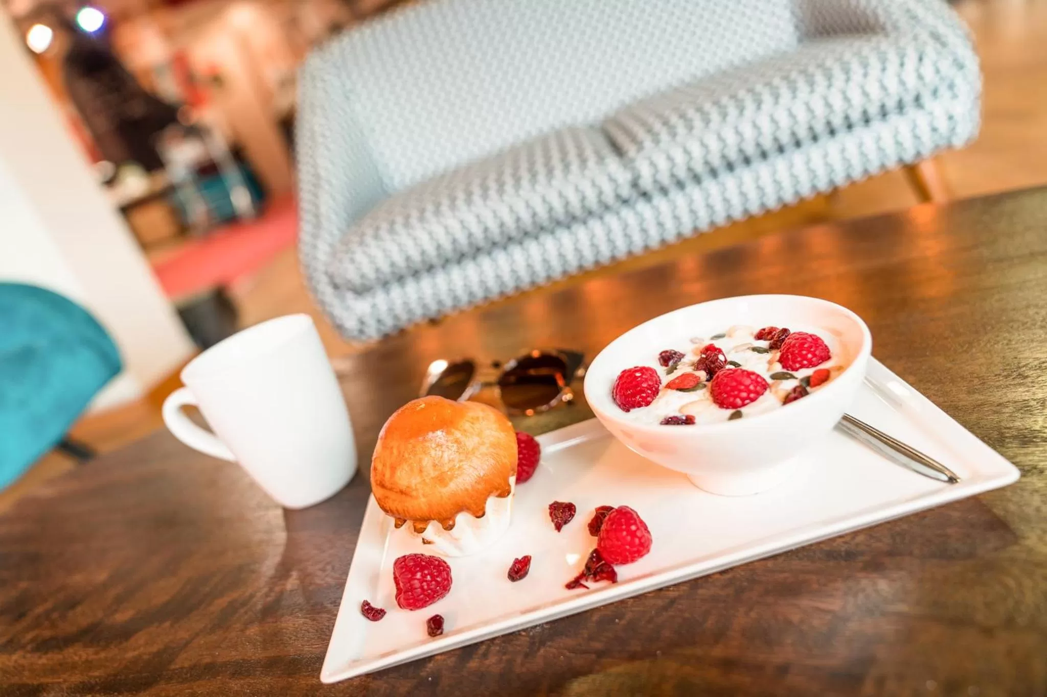 Buffet breakfast in Ibis Styles Toulouse Blagnac Aéroport