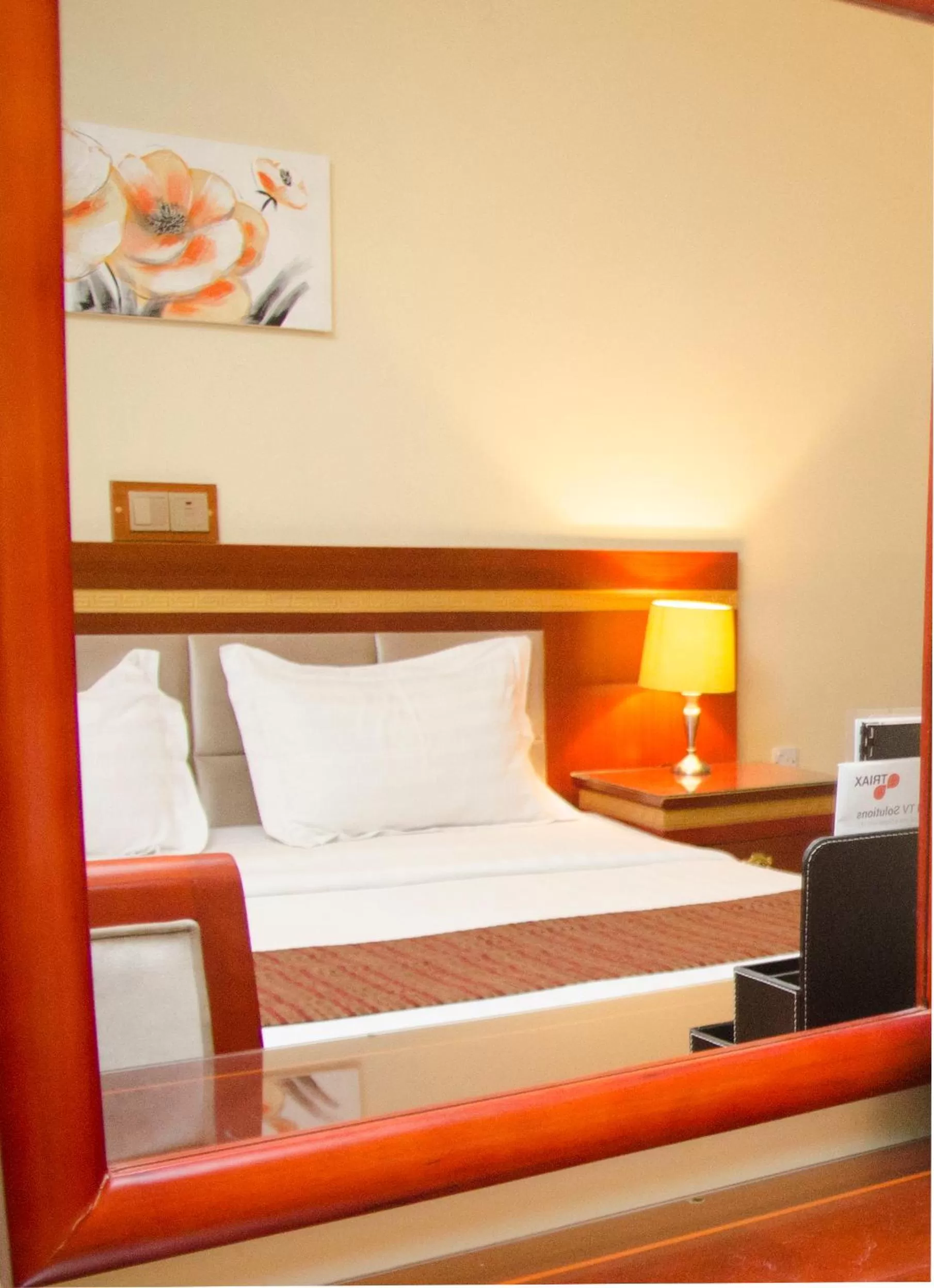 Bedroom, Bed in Hotel Rosebud