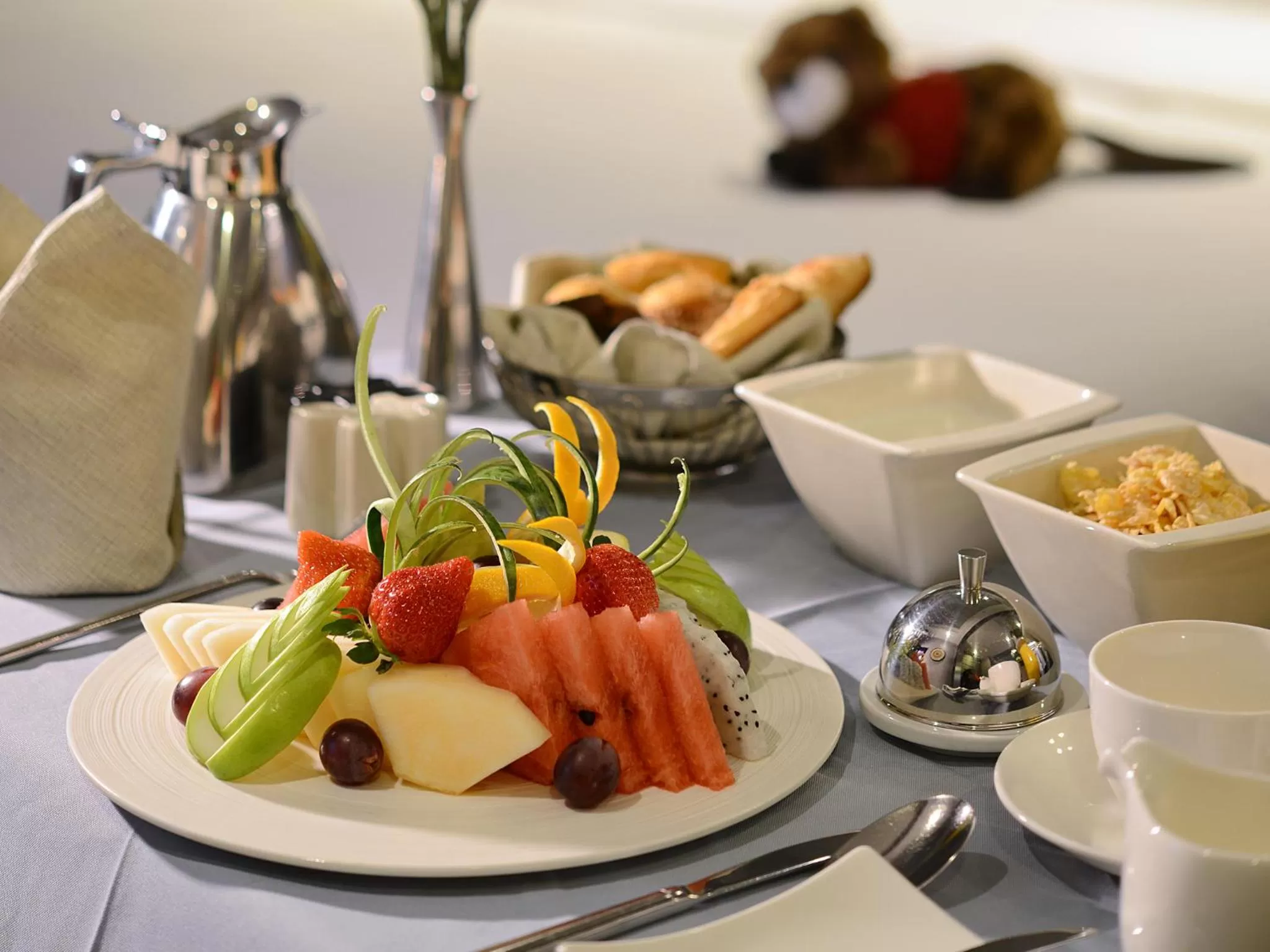 Food in Rhombus Park Aura Chengdu Hotel