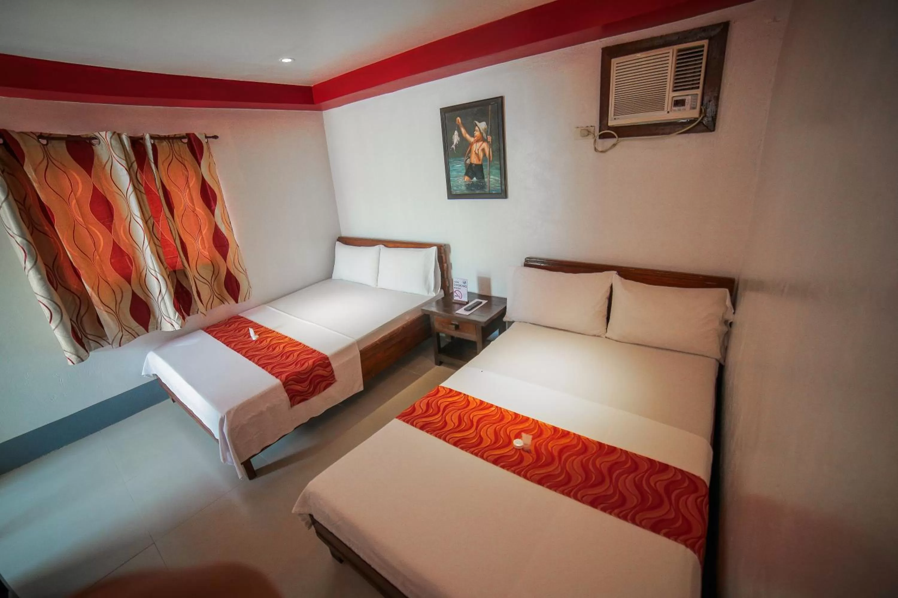 Bed in Bataan White Corals Beach Resort