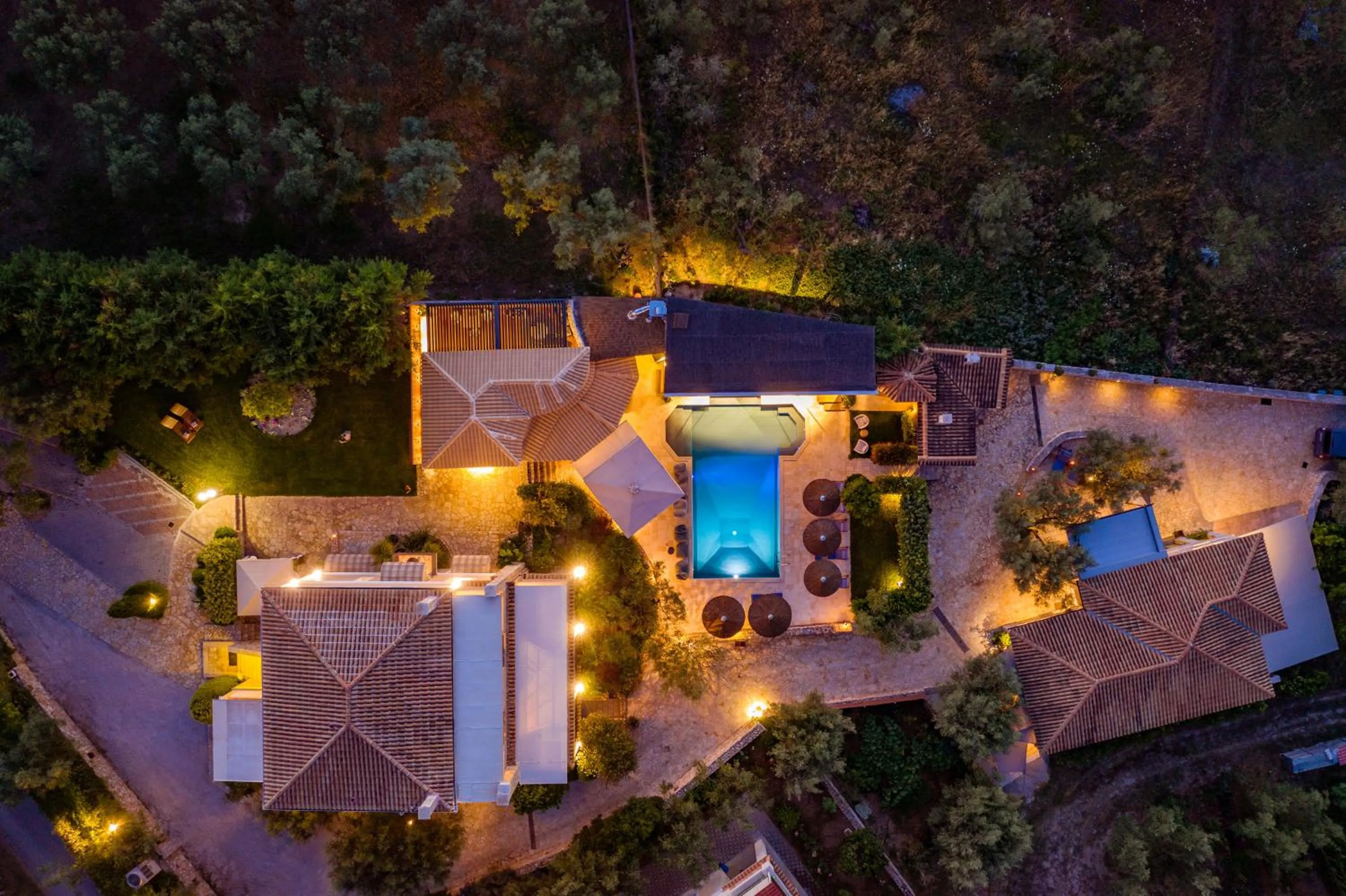 Property building in Anthemion Suites and Villas